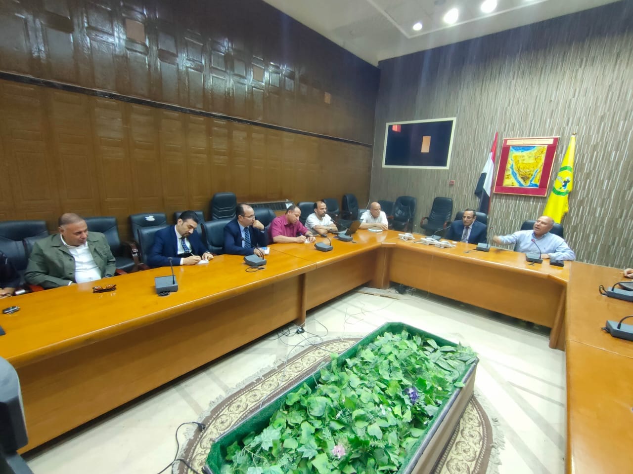 وزير النقل يزور ميناء العريش بتوجيه من الرئيس السيسى