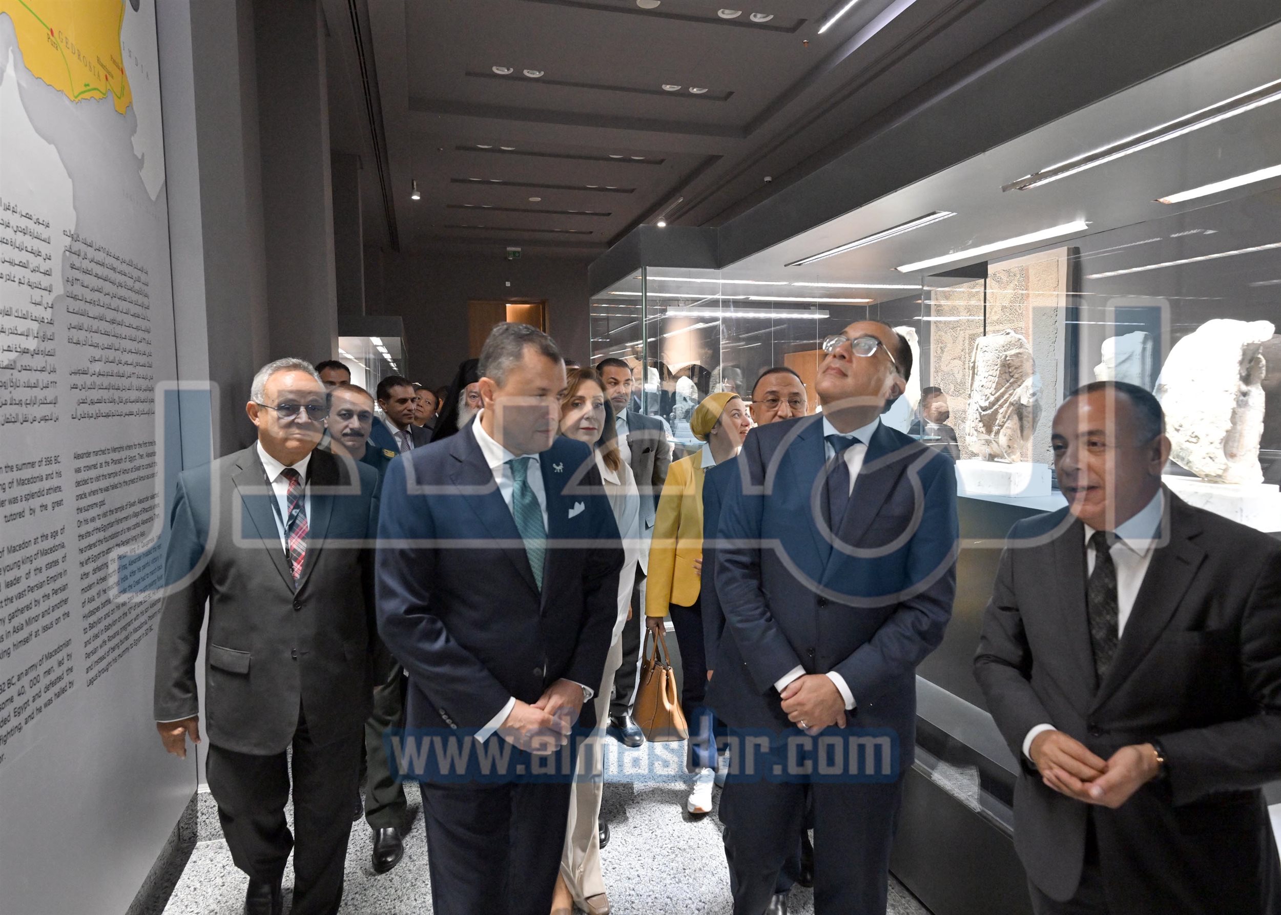 رئيس الوزراء يفتتح المتحف اليوناني الروماني بالإسكندرية