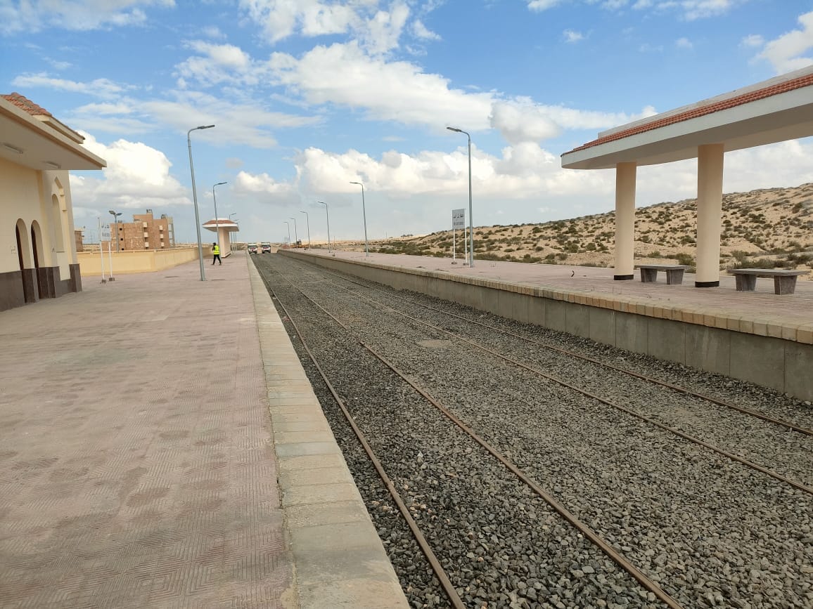 مشروع إعادة تأهيل وتطوير خط السكة الحديد الفردان / بئر العبد
