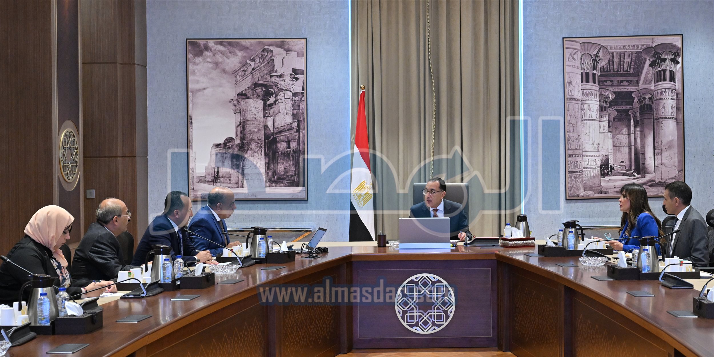 رئيس الوزراء يتابع مع وزير قطاع الأعمال عدداً من ملفات العمل