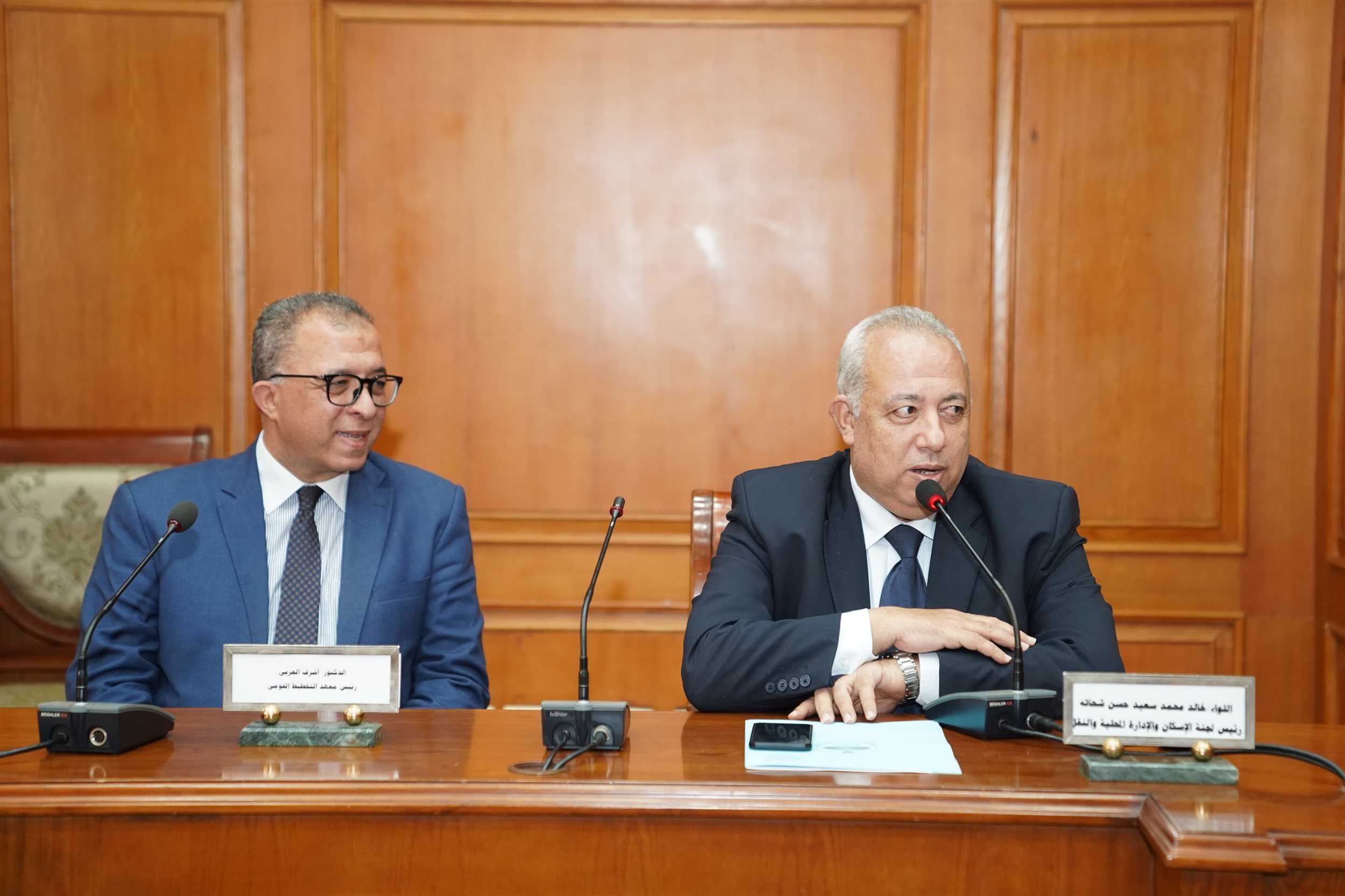 رئيس معهد التخطيط القومي يستعرض دور ومهام المعهد أمام مجلس الشيوخ
