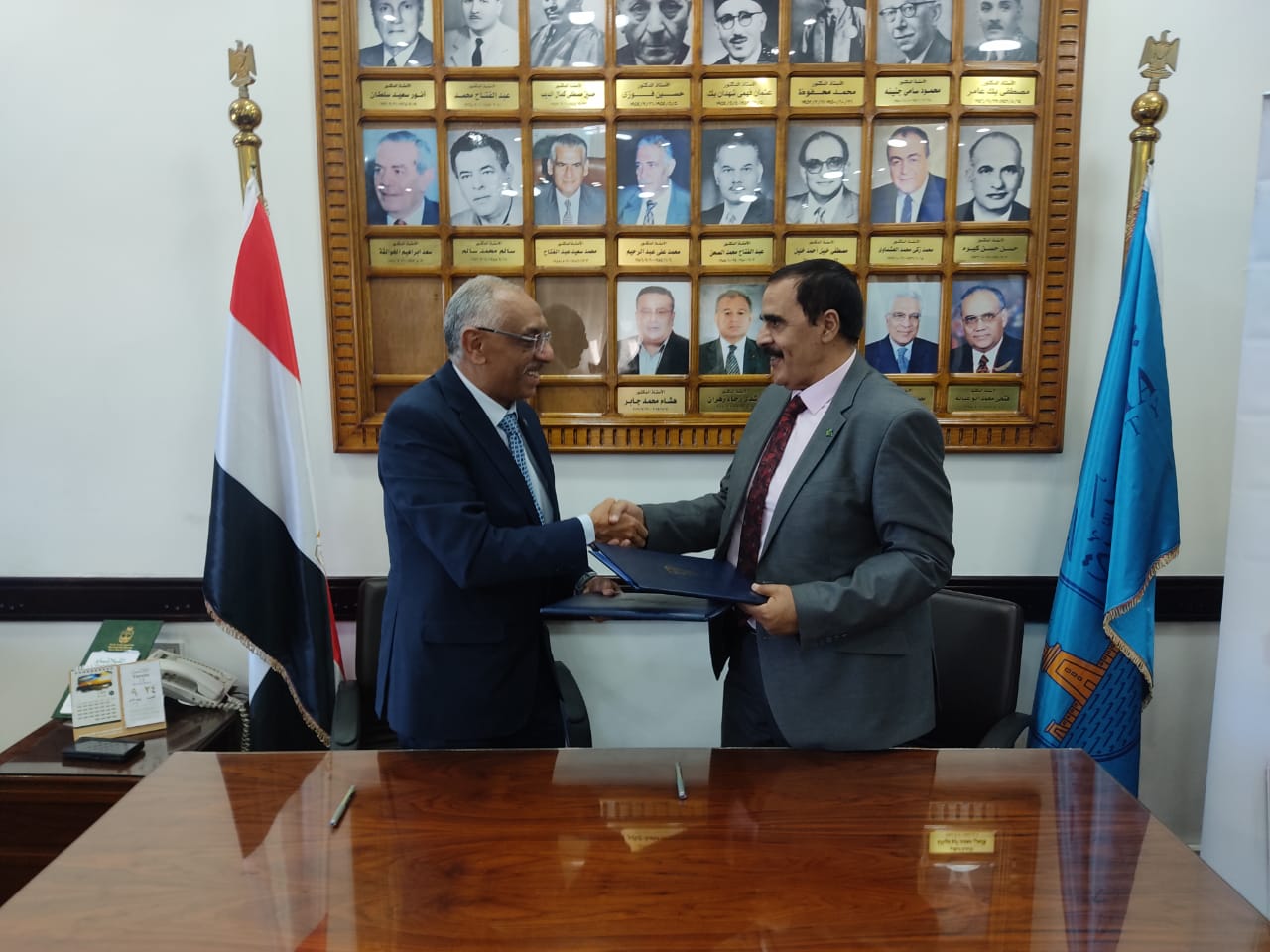 بروتوكول تعاون بين جامعة الإسكندرية ومؤسسة مصر الخير