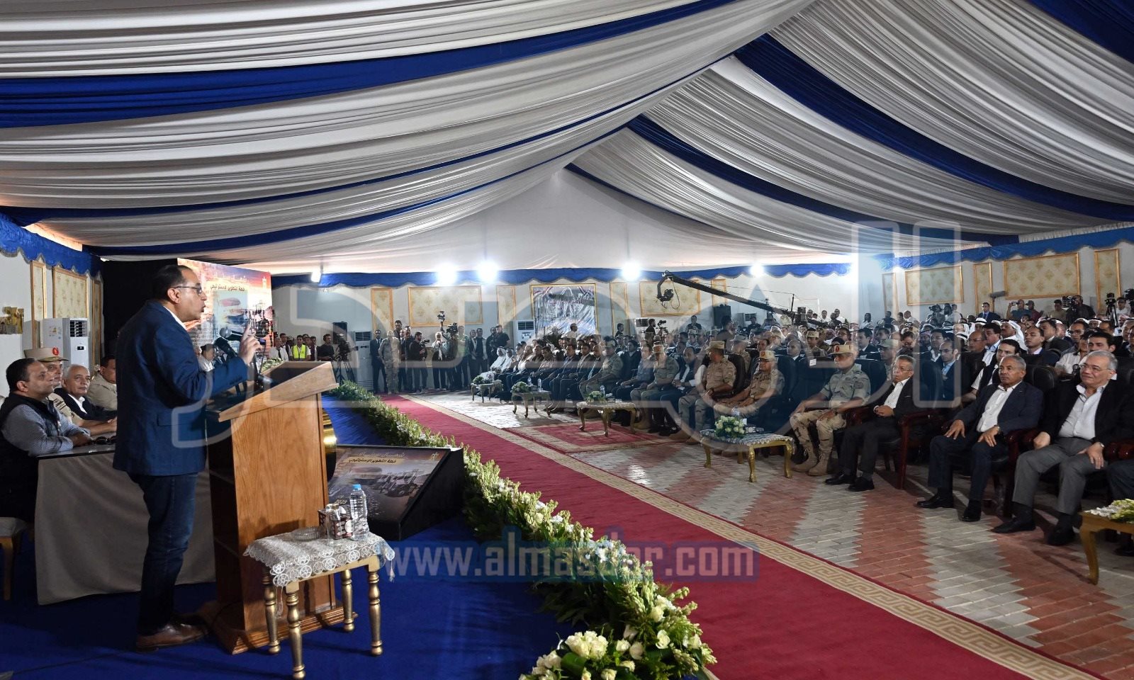 زيارة رئيس الوزراء إلى سيناء