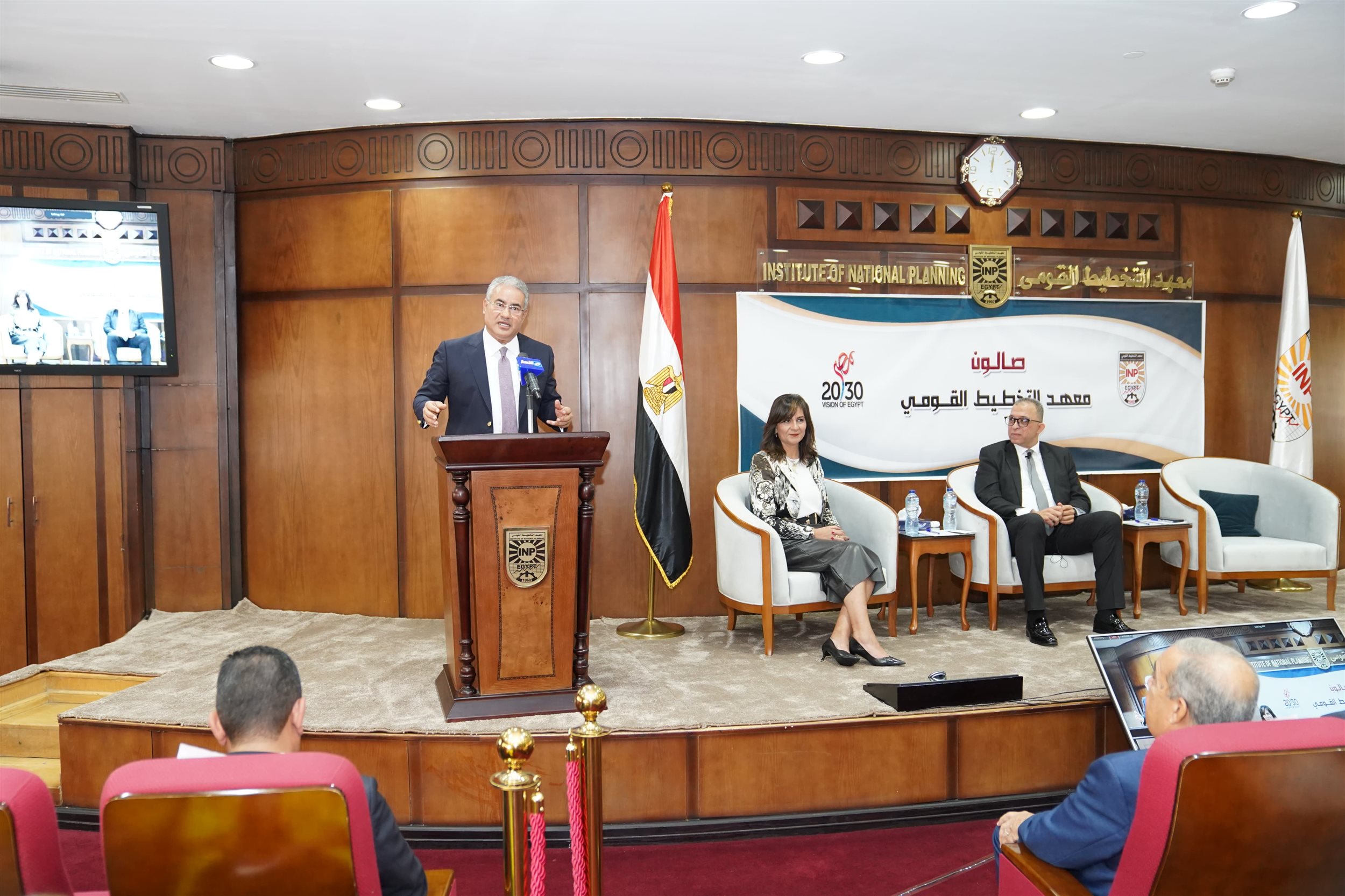 التخطيط القومي خلال الصالون الثقافي للعام الأكاديمي2023-2024