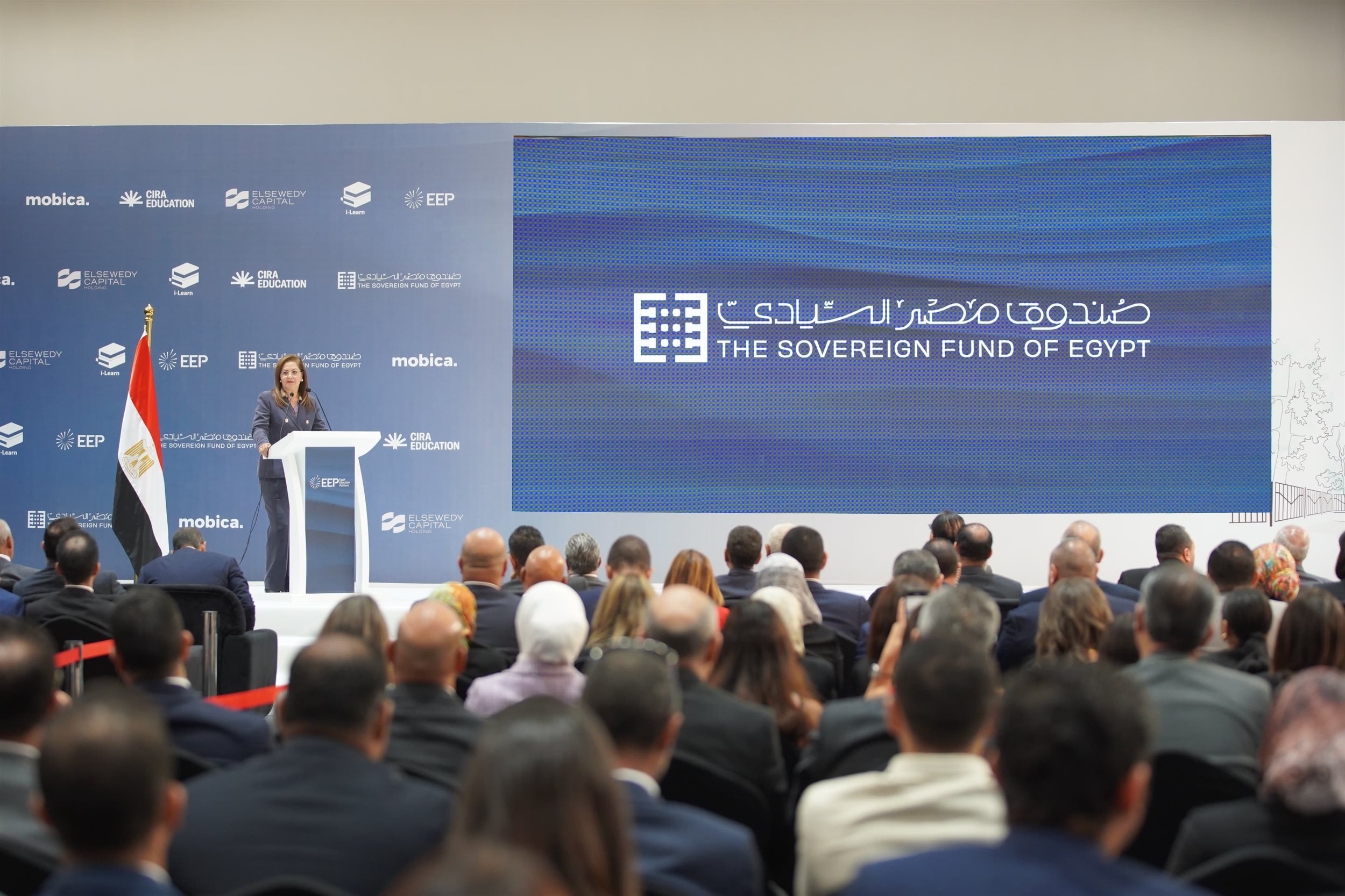 كلمة الدكتورة هالة السعيد خلال افتتاح مجمع مدارس مشروع تطوير أرض القرية الكونية