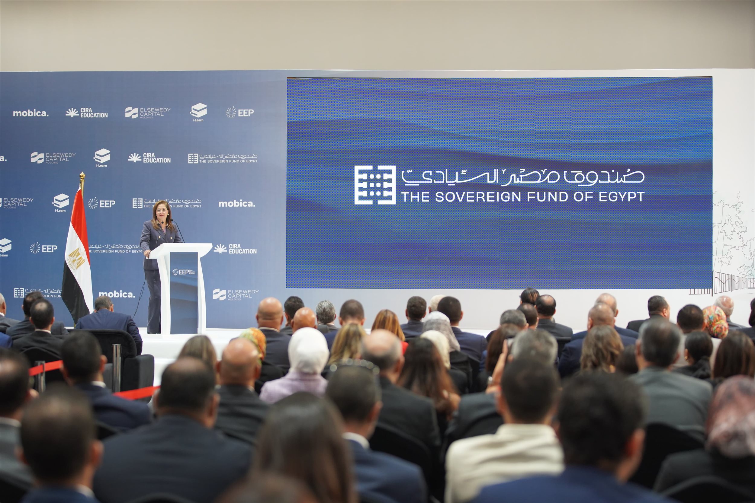 كلمة الدكتورة هالة السعيد خلال افتتاح مجمع مدارس مشروع تطوير أرض القرية الكونية