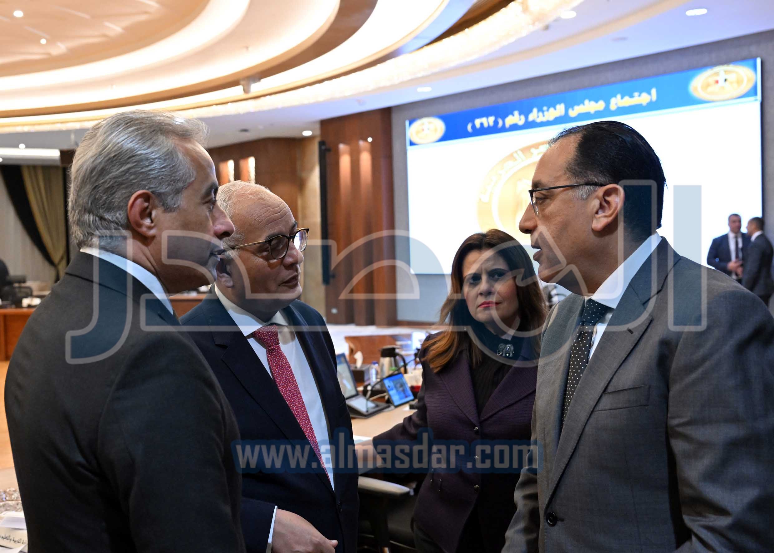 مجلس الوزراء يبدأ اجتماعه الأسبوعي بالعاصمة الإدارية
