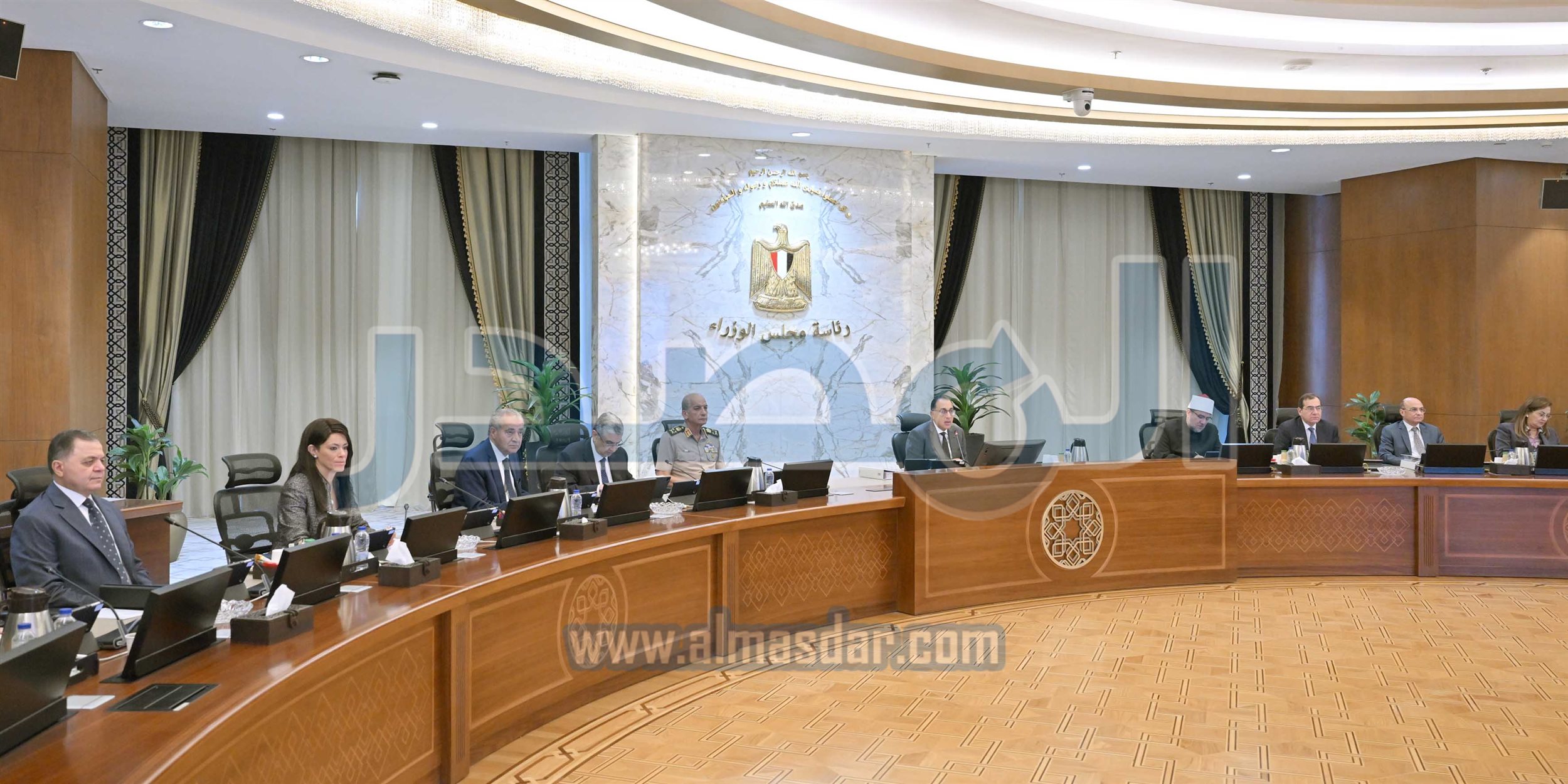 مجلس الوزراء يبدأ اجتماعه الأسبوعي بالعاصمة الإدارية