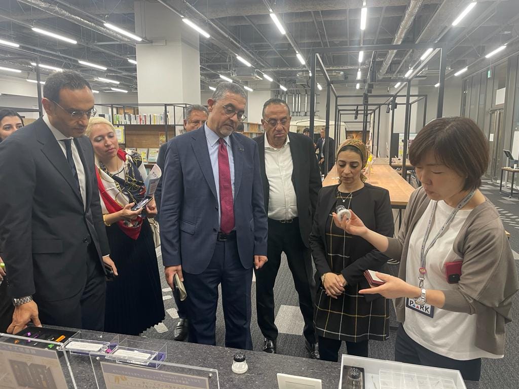 المهندس حسام هيبة فى زيارة ترويجية إلى اليابان