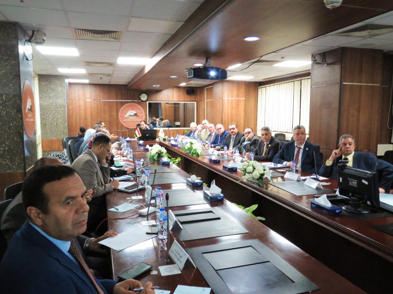 وزير المالية فى اجتماع مع ممثلي المحاسبين والمراجعين