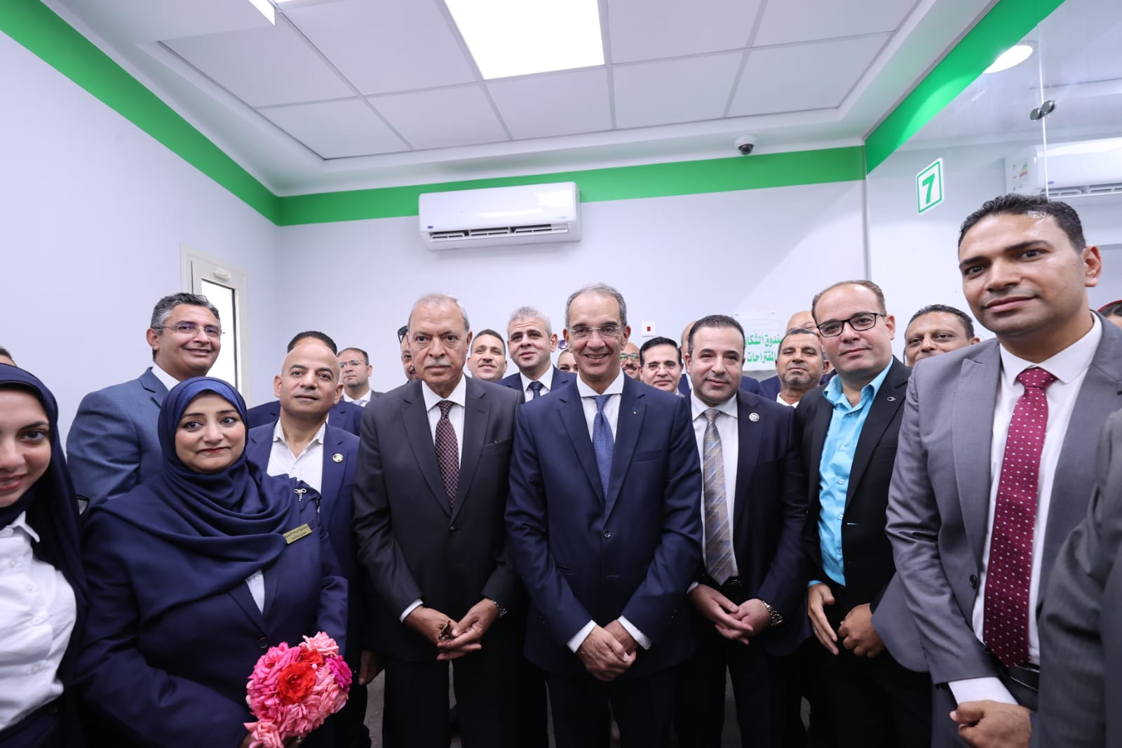 جولة لافتتاح وتفقد عدد من مشروعات وزارة الاتصالات بالقليوبية