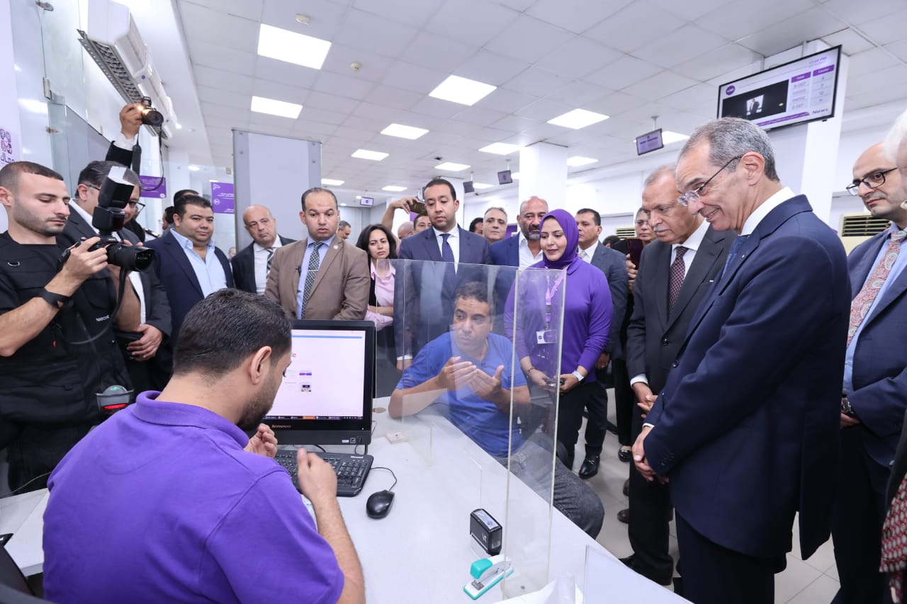 افتتاح مبنى منطقة بريد القليوبية ومكتب بريد بنها البلد