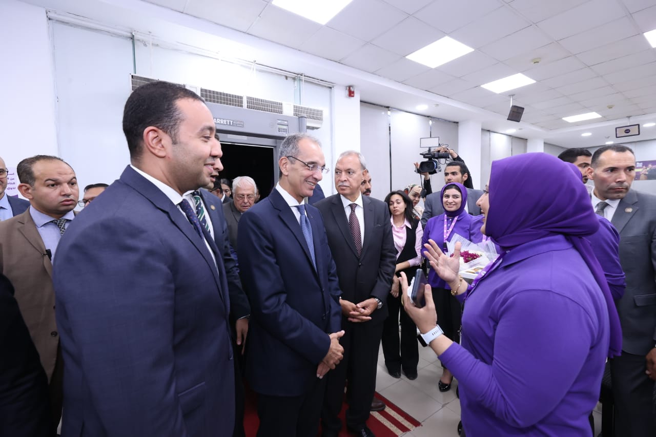 افتتاح مبنى منطقة بريد القليوبية ومكتب بريد بنها البلد
