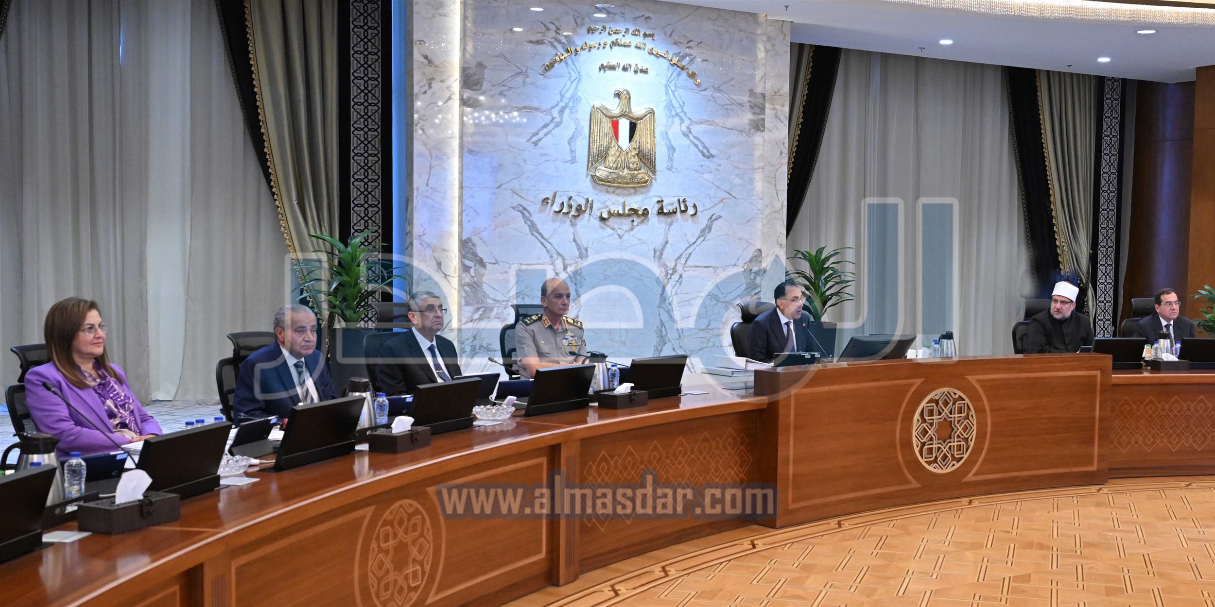 مجلس الوزراء يبدأ اجتماعه الأسبوعي بالعاصمة الإدارية
