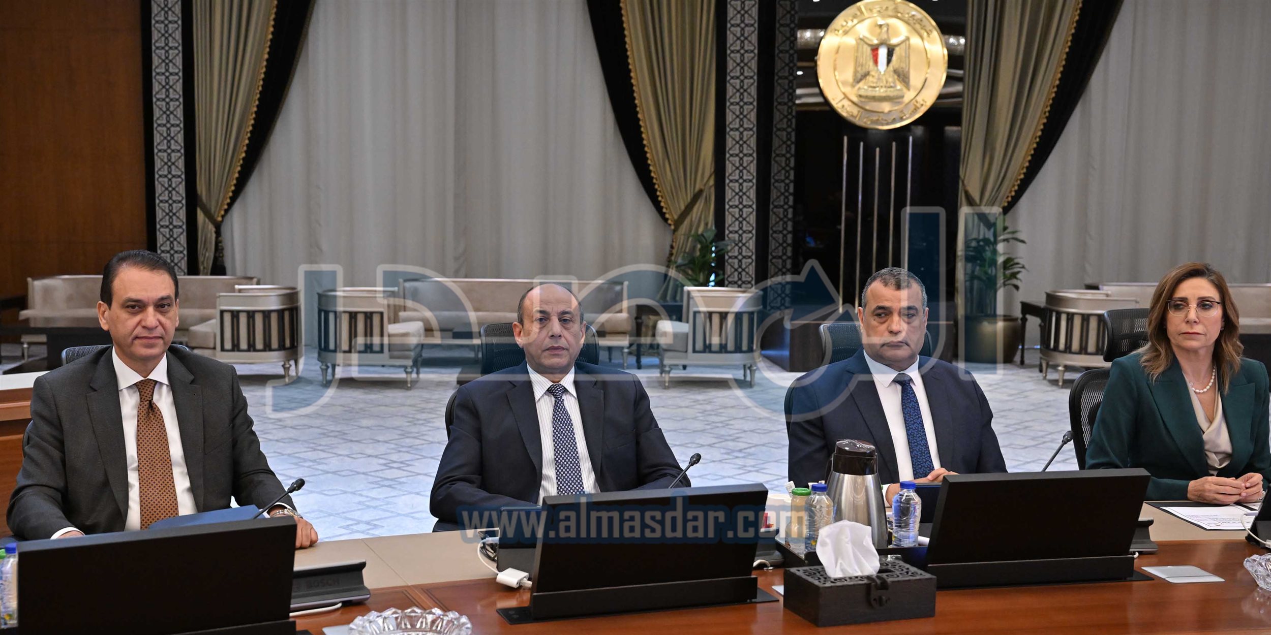 مجلس الوزراء يبدأ اجتماعه الأسبوعي بالعاصمة الإدارية