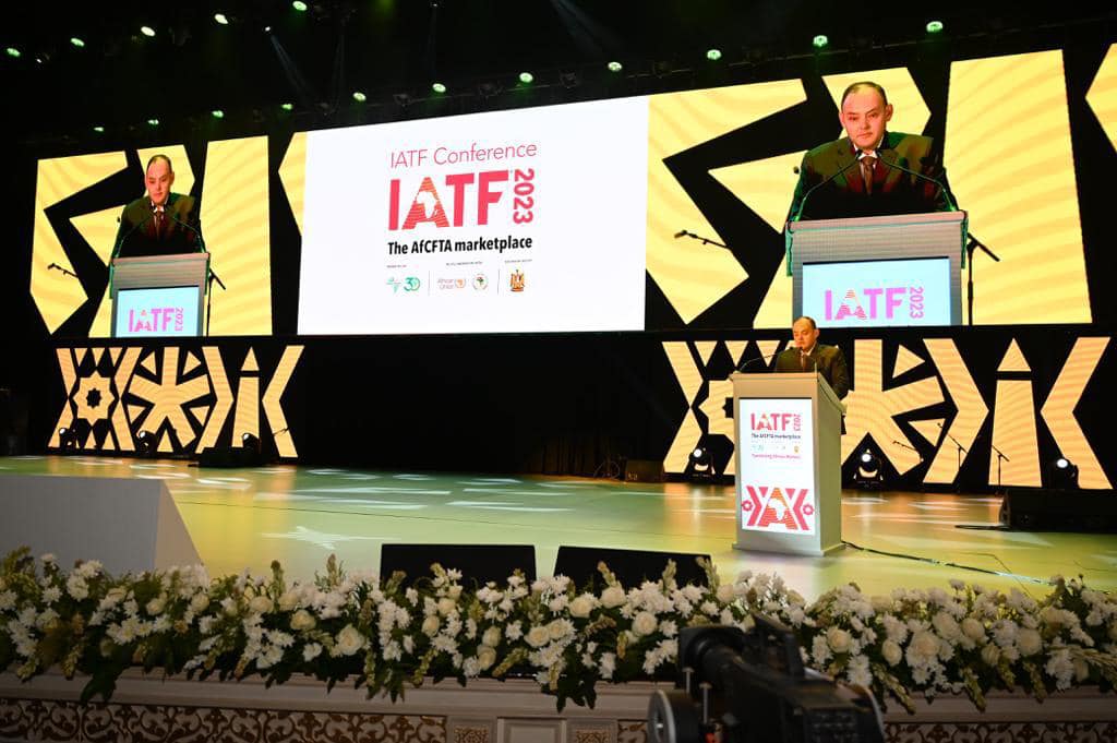 وزير التجارة والصناعة خلال معرض الأفريقي للتجارة البينية