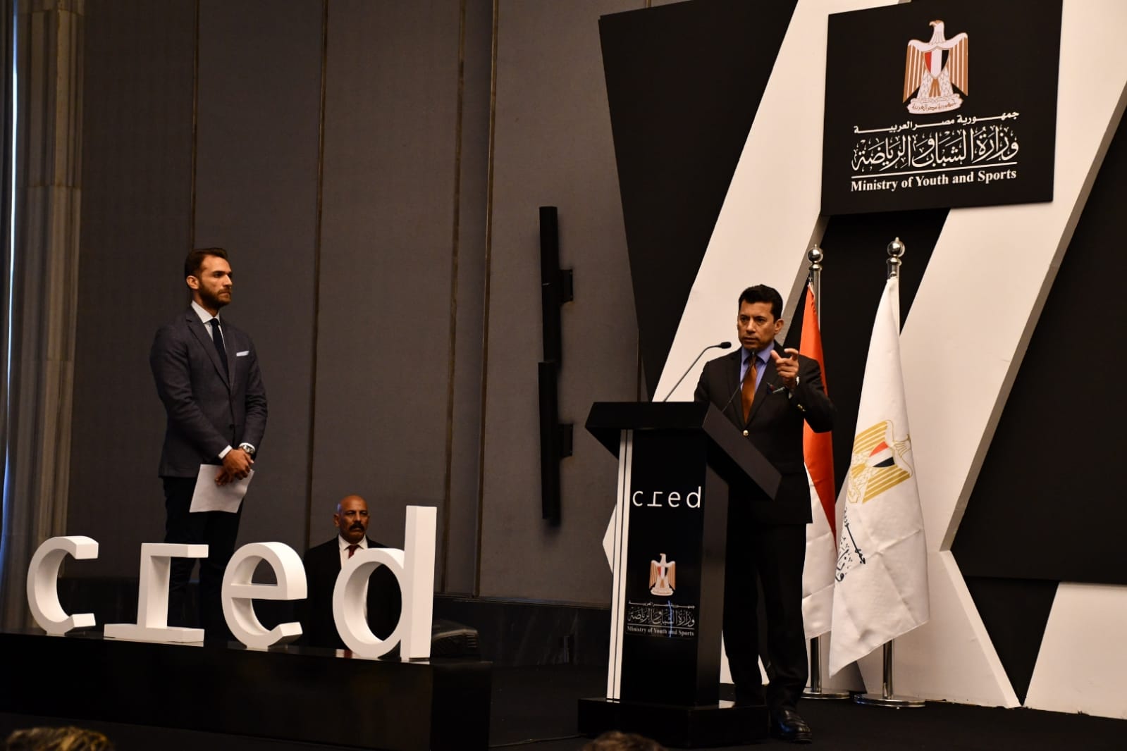 وزير الرياضة يشهد توقيع بروتوكول تعاون مع كريد العقارية