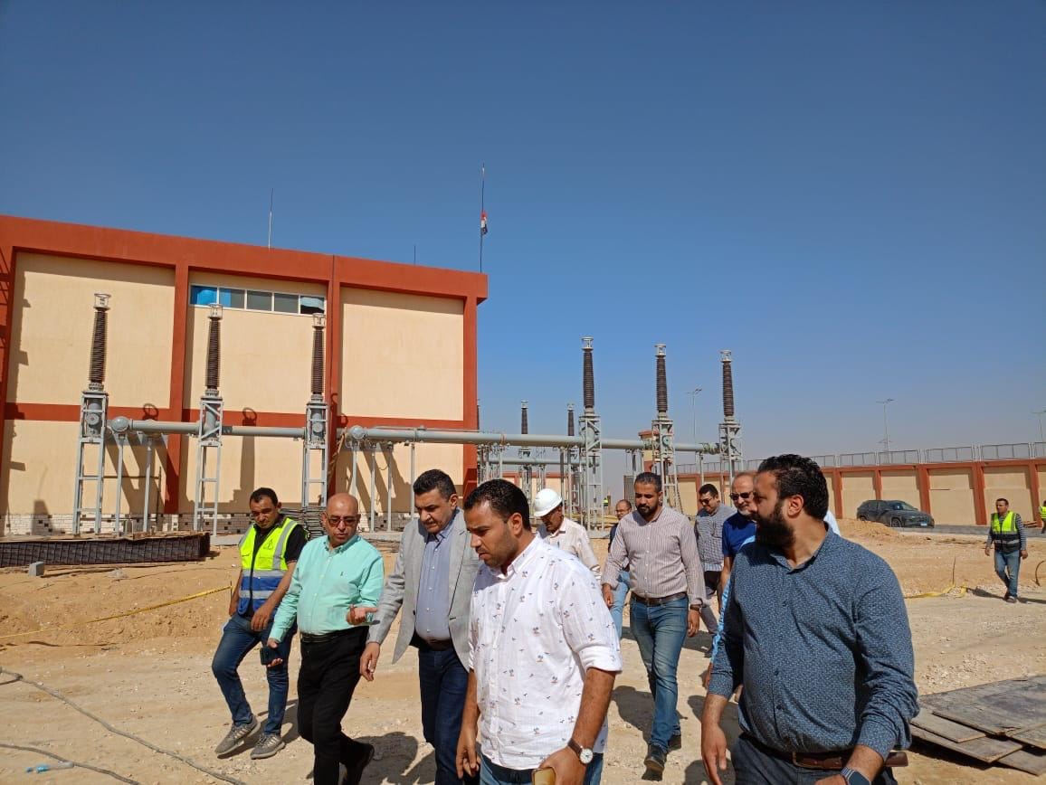تنفيذ مرافق المنطقة اللوجيستية ومحطة صرف صناعي بمدينة أكتوبر الجديدة