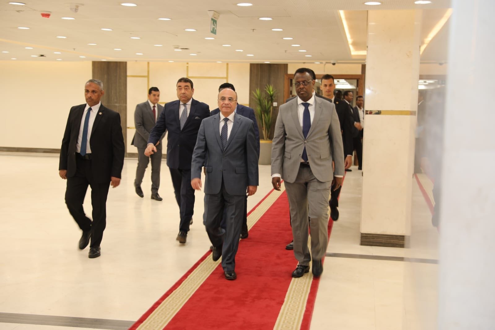 وزير العدل يستقبل نظيره الصومالي