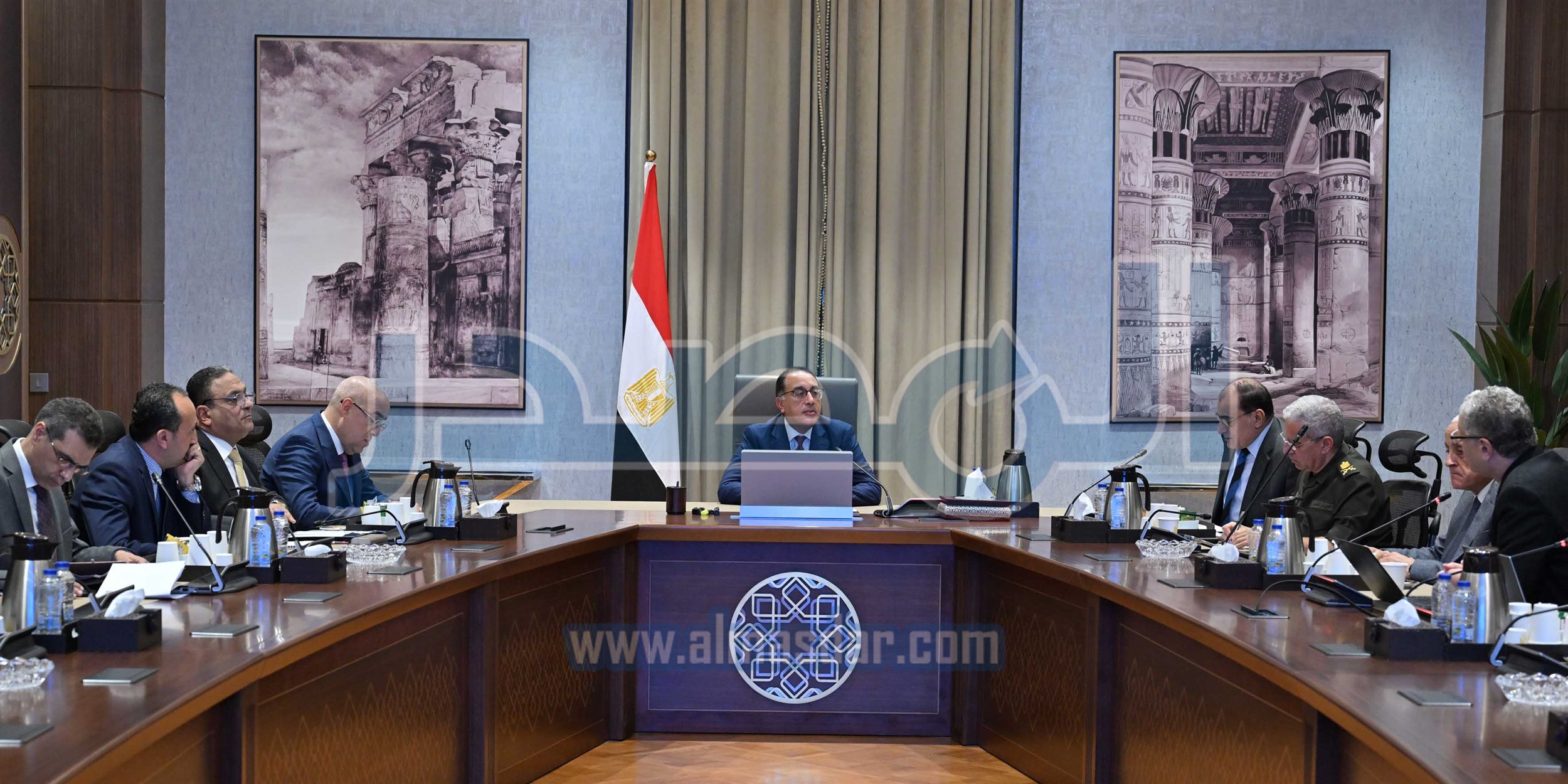 مدبولى يستعرض المُخطط العام لمشروع تطوير الواجهة السياحية