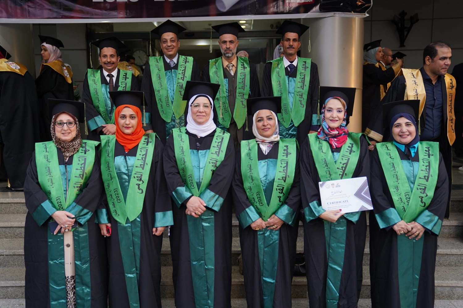 معهد التخطيط القومي يحتفل بتخرج دفعة جديدة من برنامجي الماجستير الأكاديمي والمهني