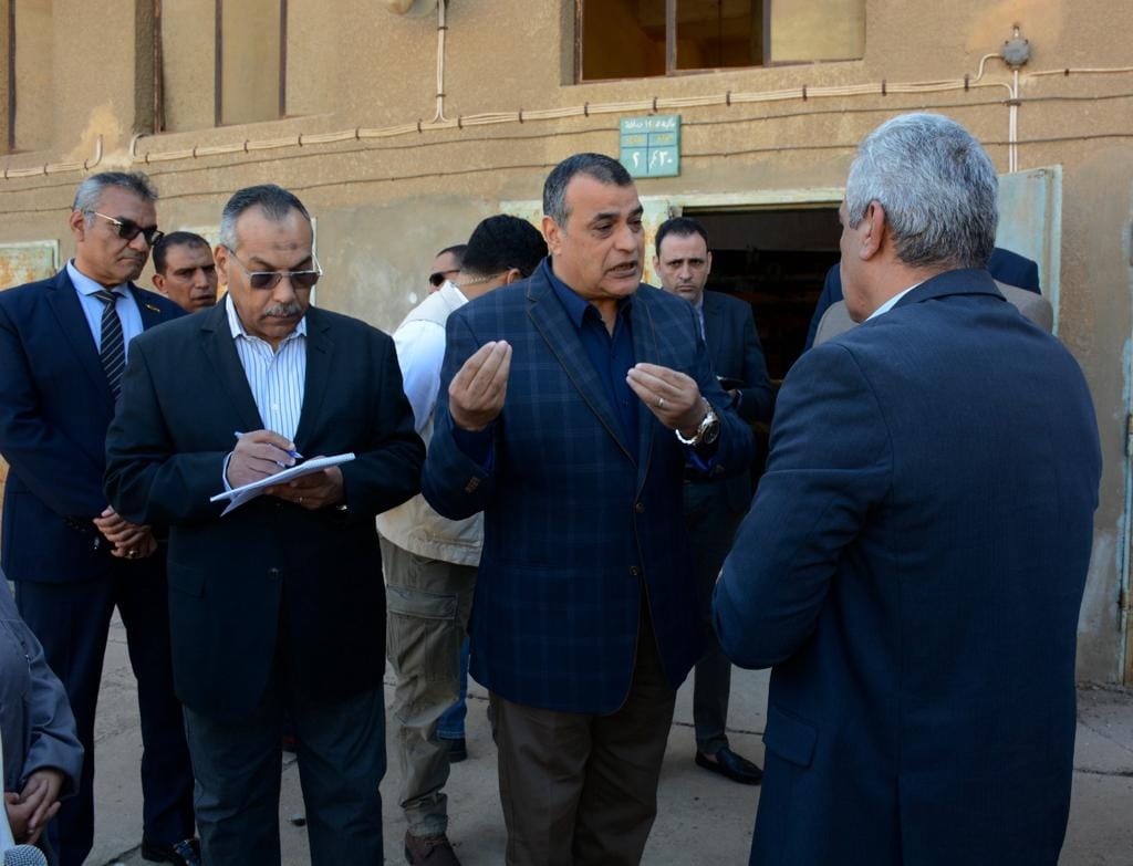 وزير الدولة للإنتاج الحربي في زيارة مفاجئة لشركة أبو زعبل للكيماويات