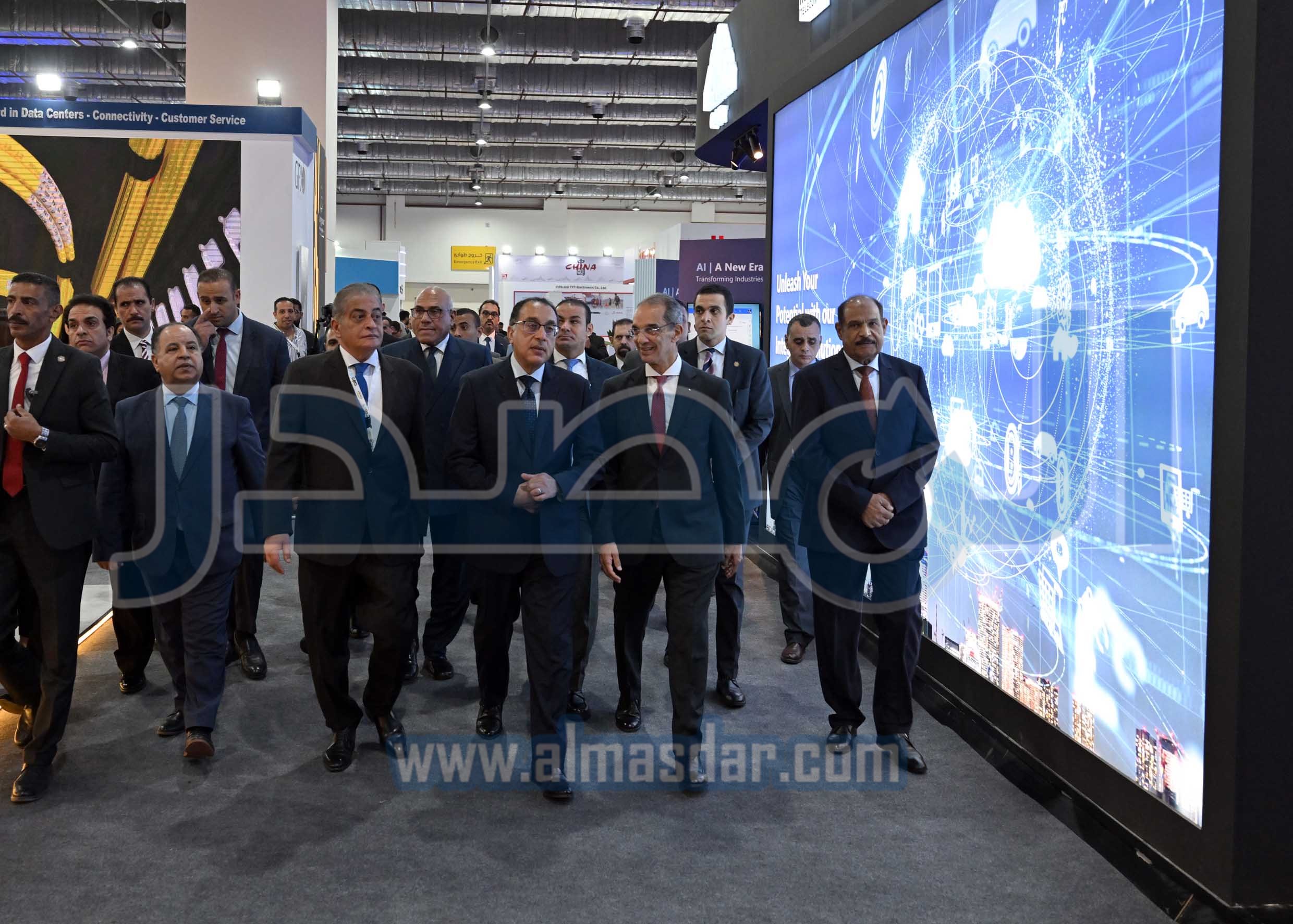 مدبولى يشهد افتتاح المعرض والمؤتمر الدولي للتكنولوجيا