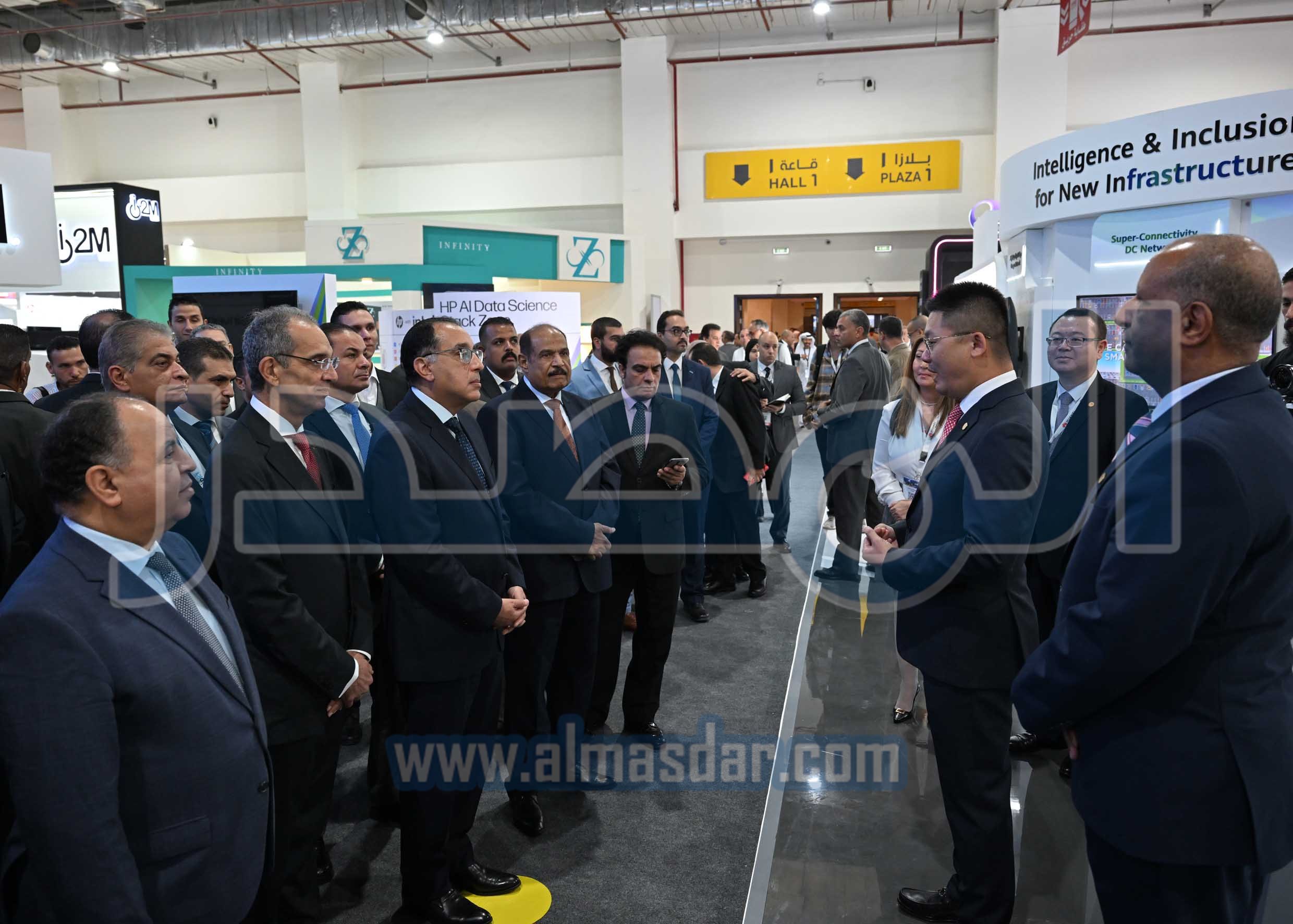 مدبولى يشهد افتتاح المعرض والمؤتمر الدولي للتكنولوجيا