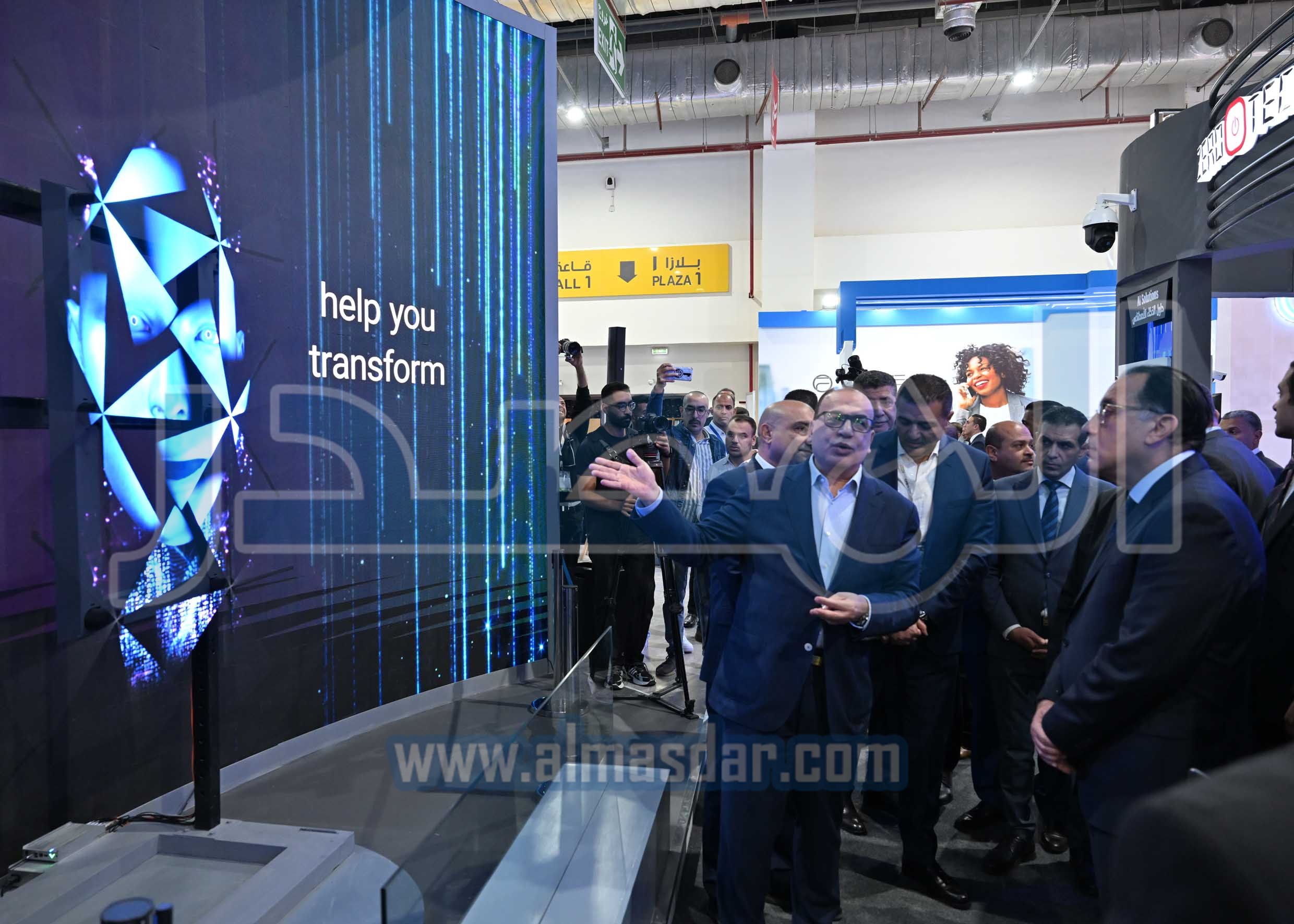 مدبولى يشهد افتتاح المعرض والمؤتمر الدولي للتكنولوجيا