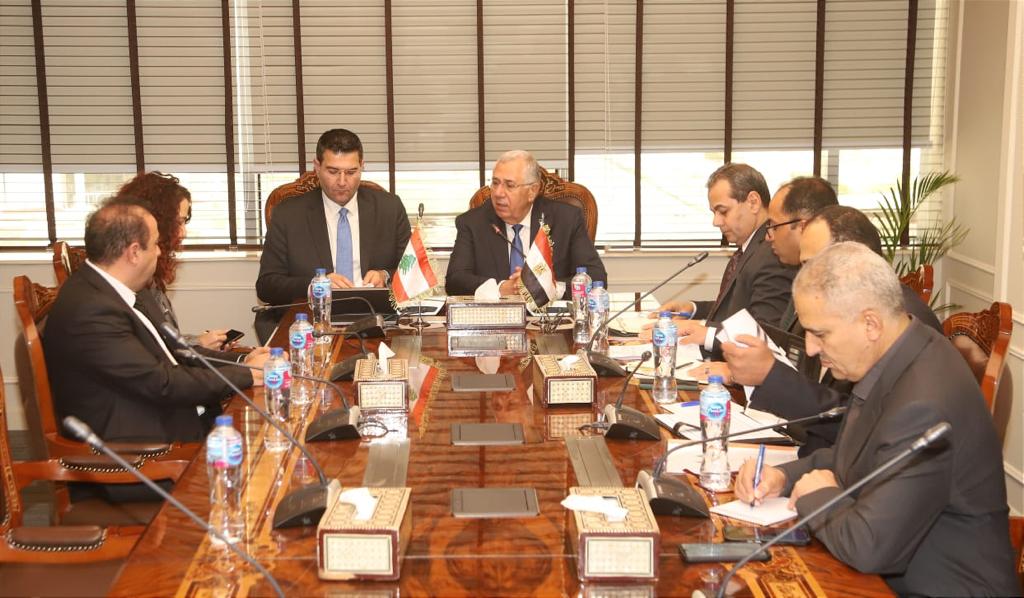 بحث سبل تعزيز العلاقات المصرية اللبنانية