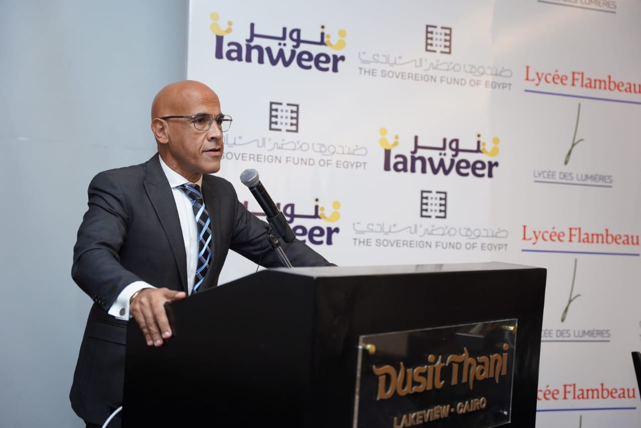 عمرو السجيني الرئيس التنفيذي لشركة تنوير للخدمات التعليمية