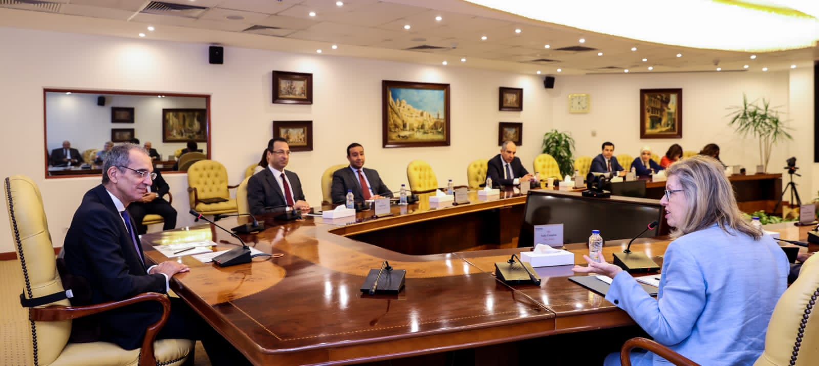 اتفاقية تعاون بين الشركة المصرية للاتصالات ومؤسسة ICANN