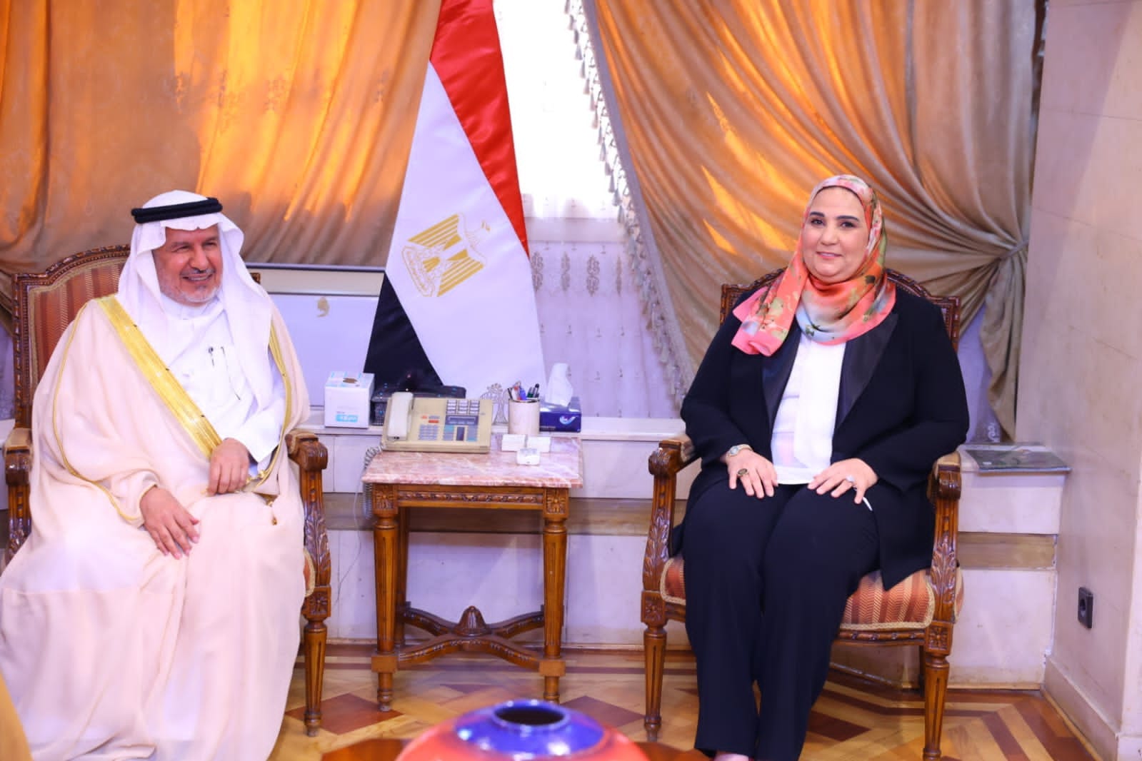 مذكرة دعم مشترك بين الهلال الأحمر ومركز الملك سلمان للإغاثة