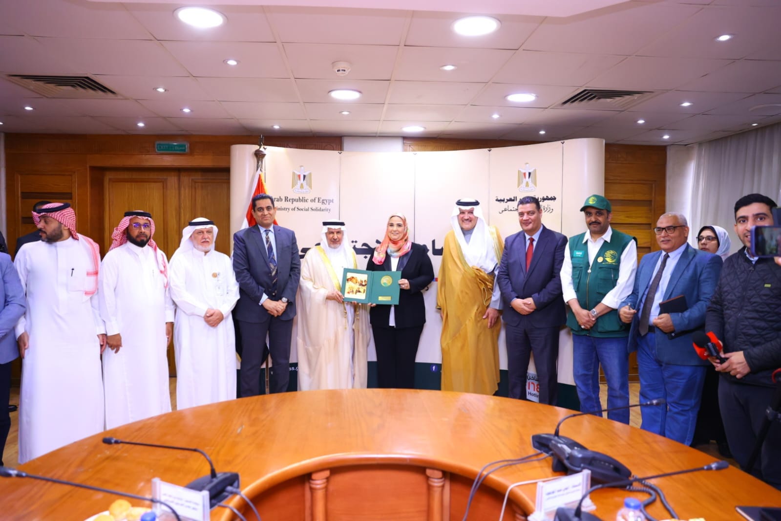 مذكرة دعم مشترك بين الهلال الأحمر ومركز الملك سلمان للإغاثة