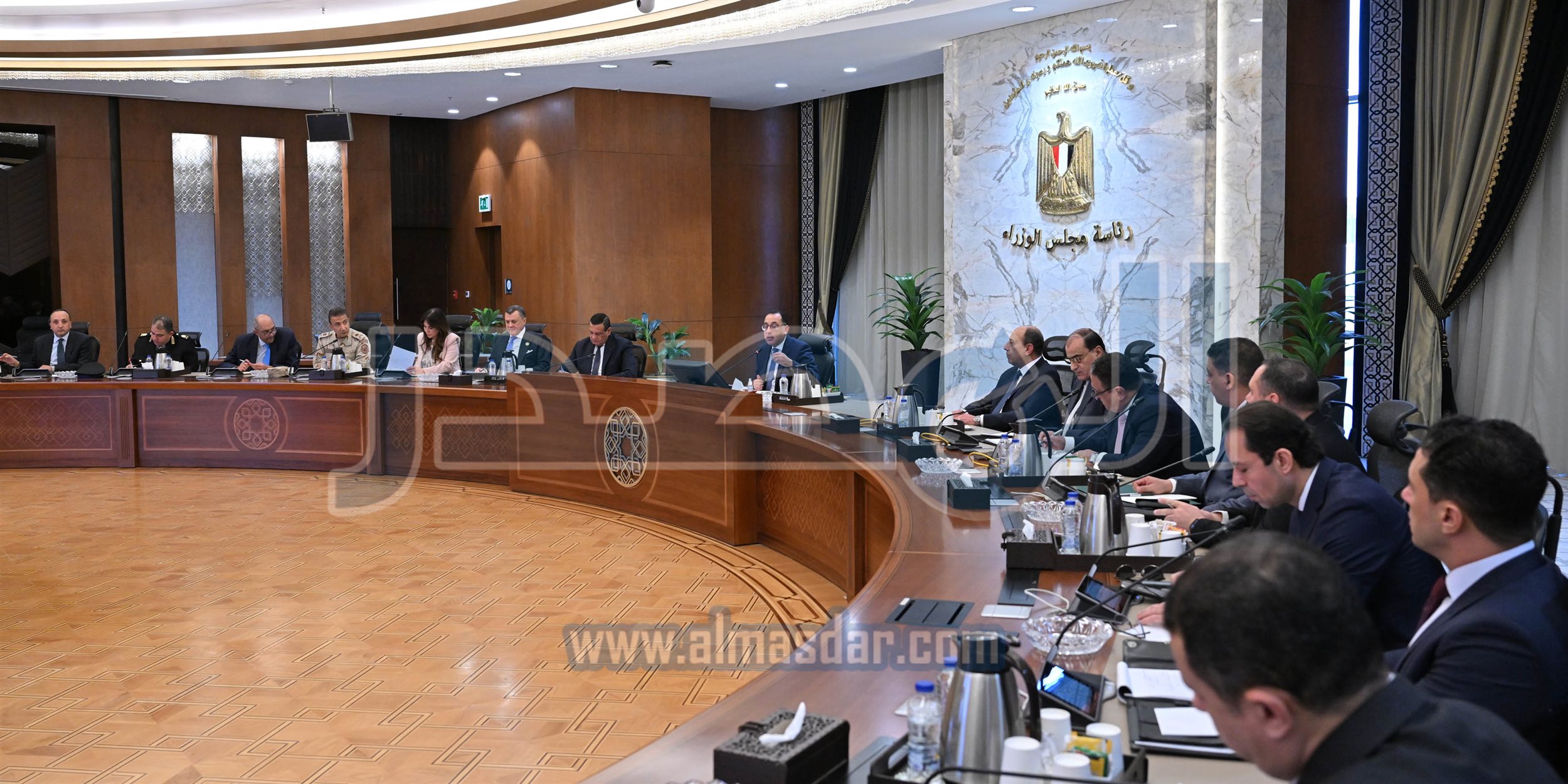 مدبولى يتابع الموقف التنفيذي لمشروع المتحف المصري الكبير