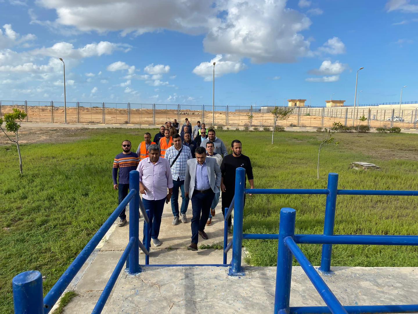 الجزار يتابع مشروعات منظومة الصرف الصحي ببرج العرب الجديدة