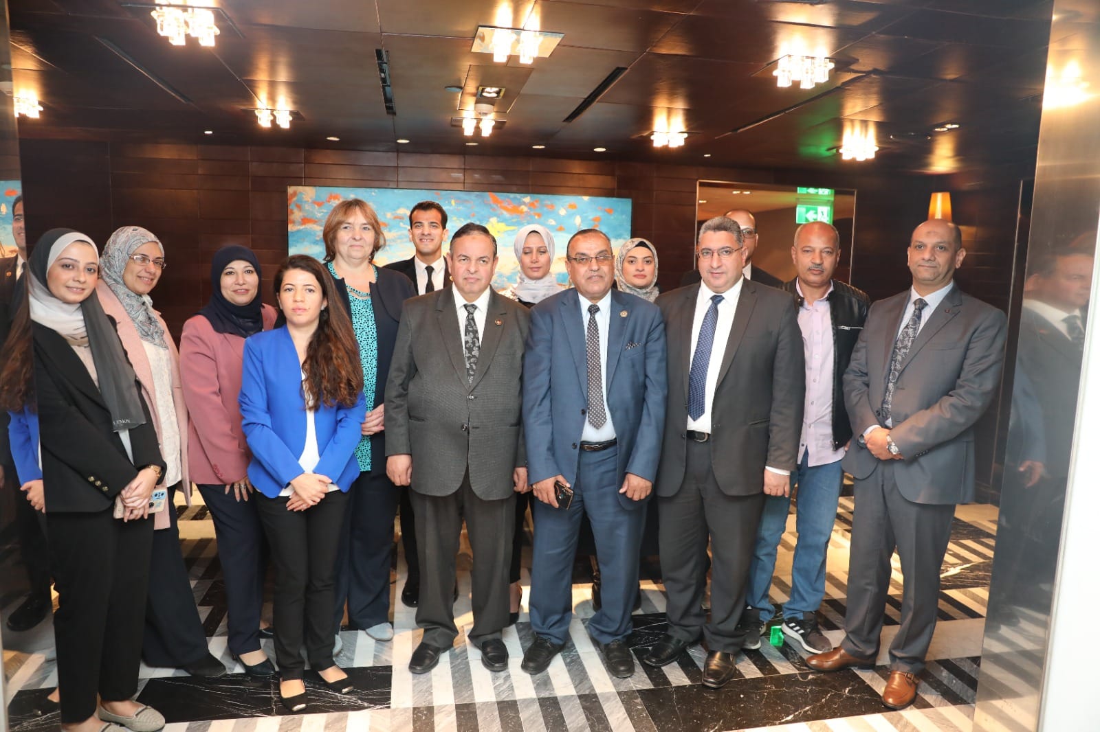 تعاون بين مصلحة الجمارك والمجموعة اللوجيستية الدولية