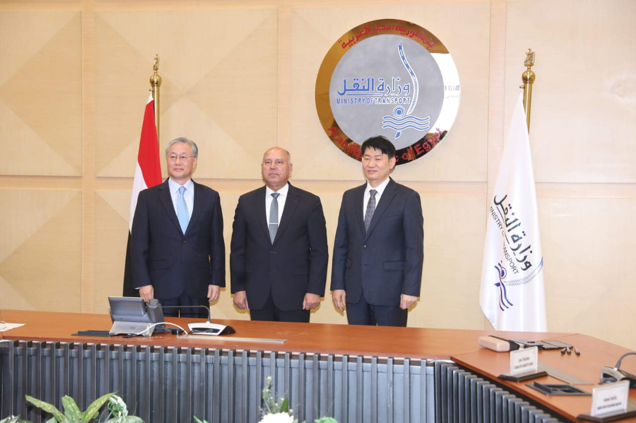 وزارة النقل توقع مذكرة تفاهم مع الحكومة الكورية الجنوبية