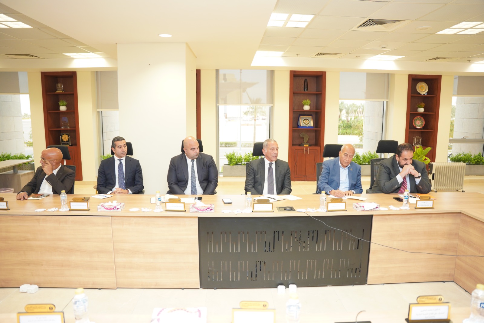 وزيرة التخطيط ورئيس مجلس إدارة الصندوق السيادي
