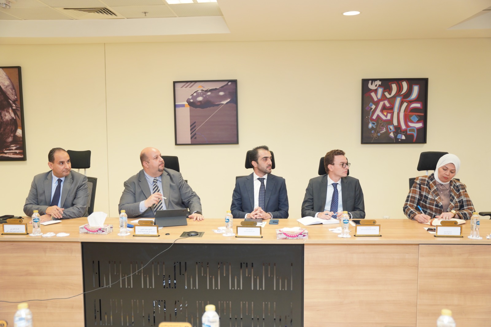 وزيرة التخطيط ورئيس مجلس إدارة الصندوق السيادي
