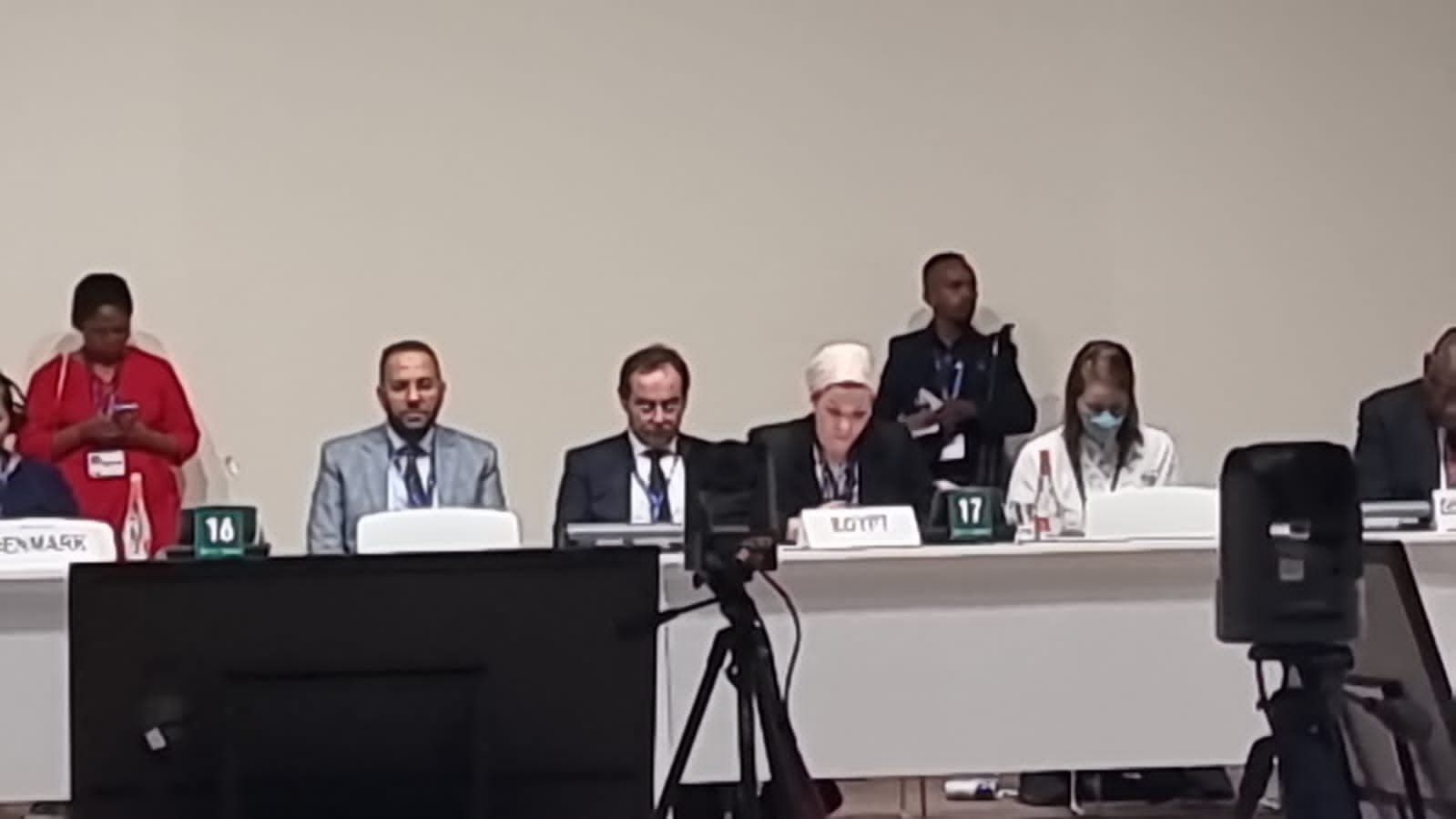 وزيرة البيئة تلقى كلمة مصر في مؤتمر المناخ COP28