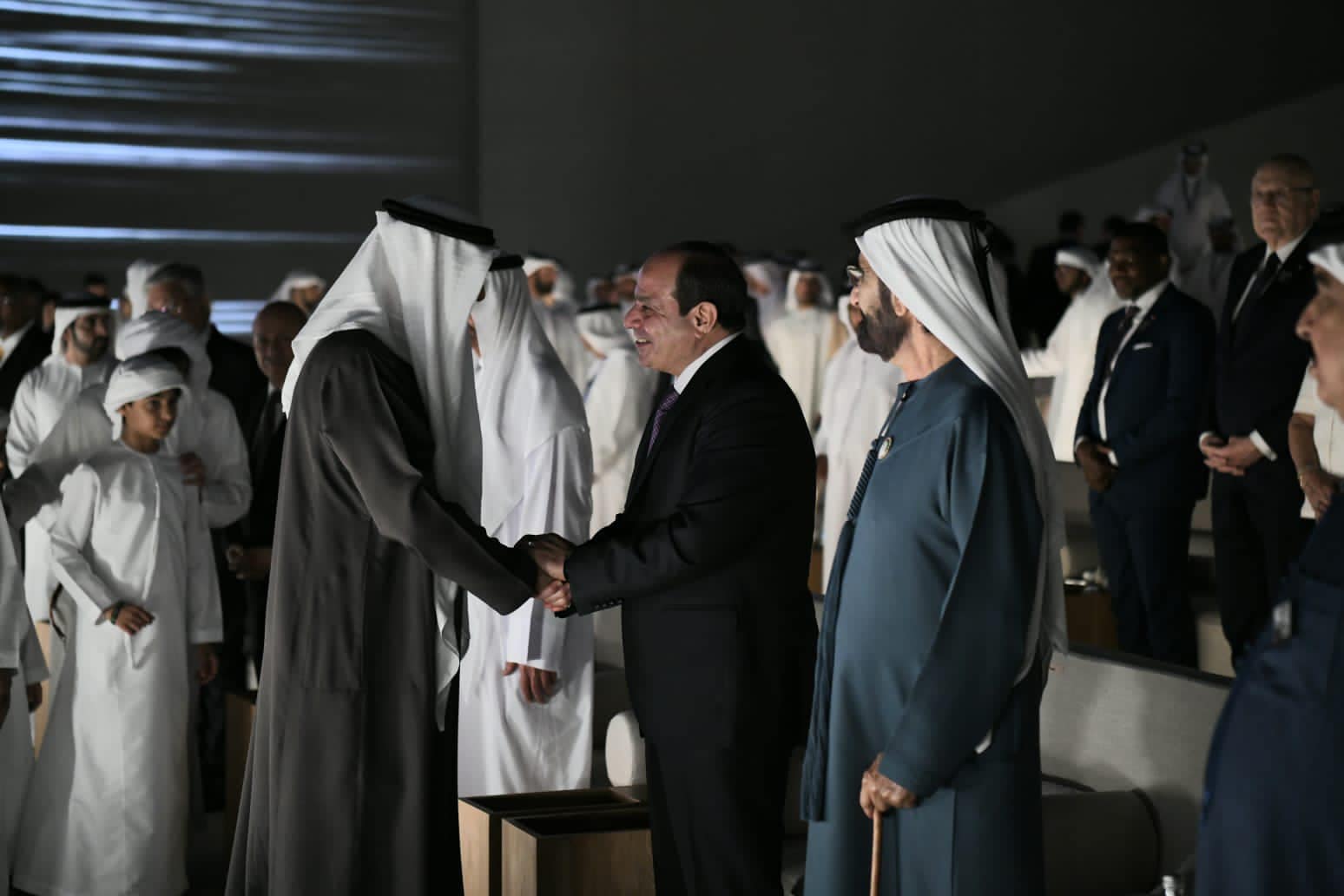 الرئيس السيسي يشارك في الاحتفال باليوم الوطني لدولة الإمارات العربية المتحدة