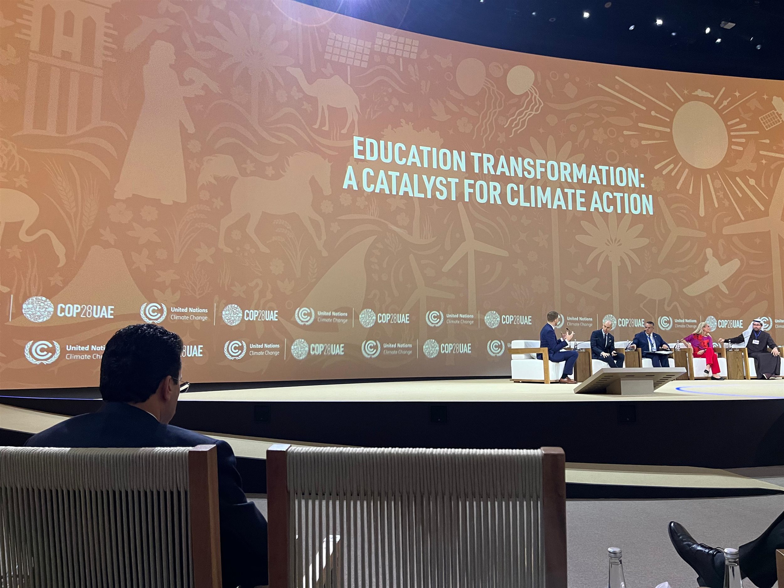 وزير الشباب والرياضة يشارك بمؤتمر المناخ COP28