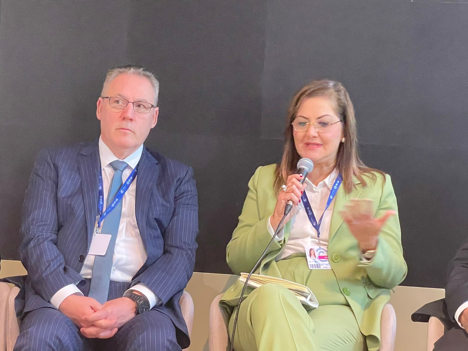 وزيرة التخطيط تعقد حدثًا جانبيًا خلال مؤتمر COP28
