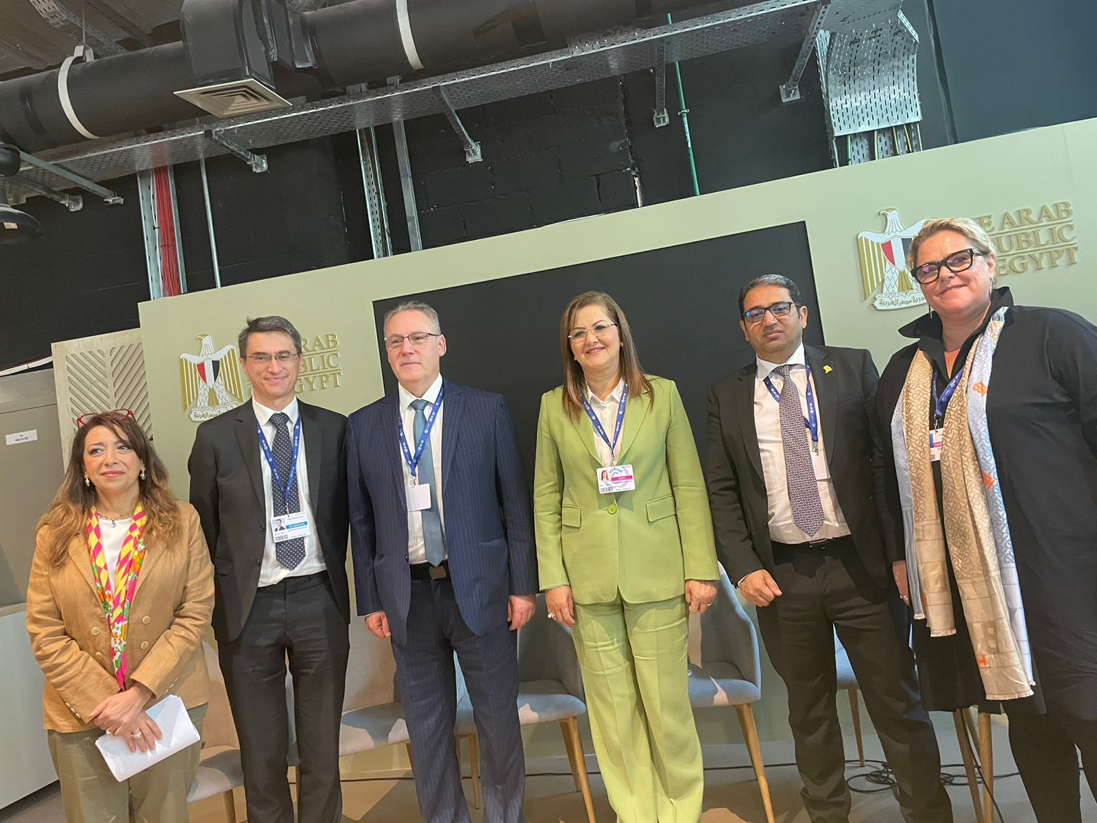 وزيرة التخطيط تعقد حدثًا جانبيًا خلال مؤتمر COP28