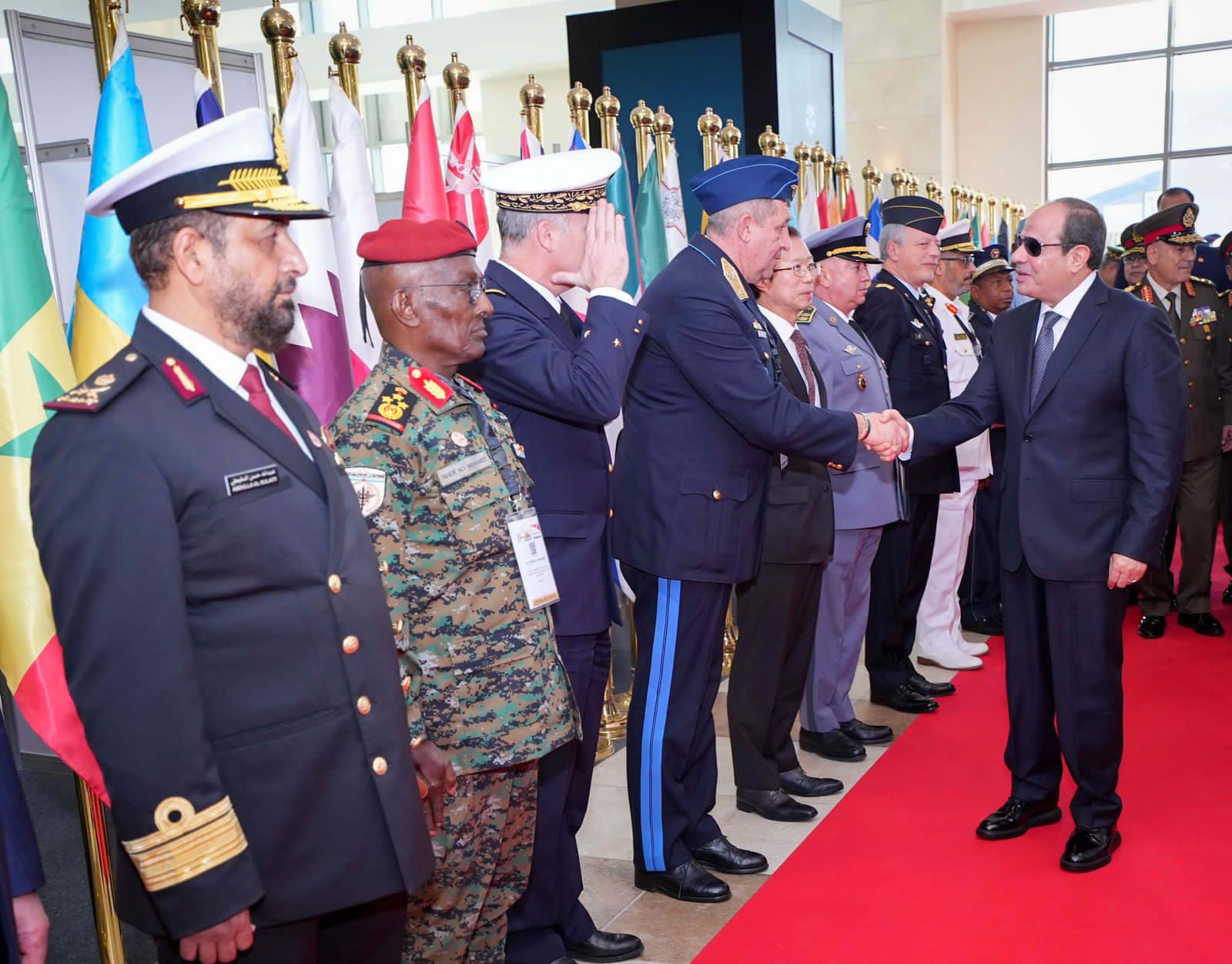 السيسي يشهد افتتاح معرض إيديكس 2023