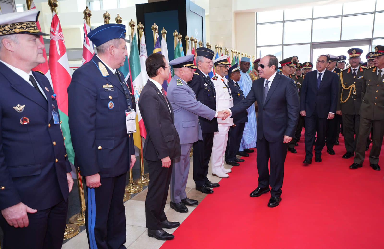 السيسي يشهد افتتاح معرض إيديكس 2023