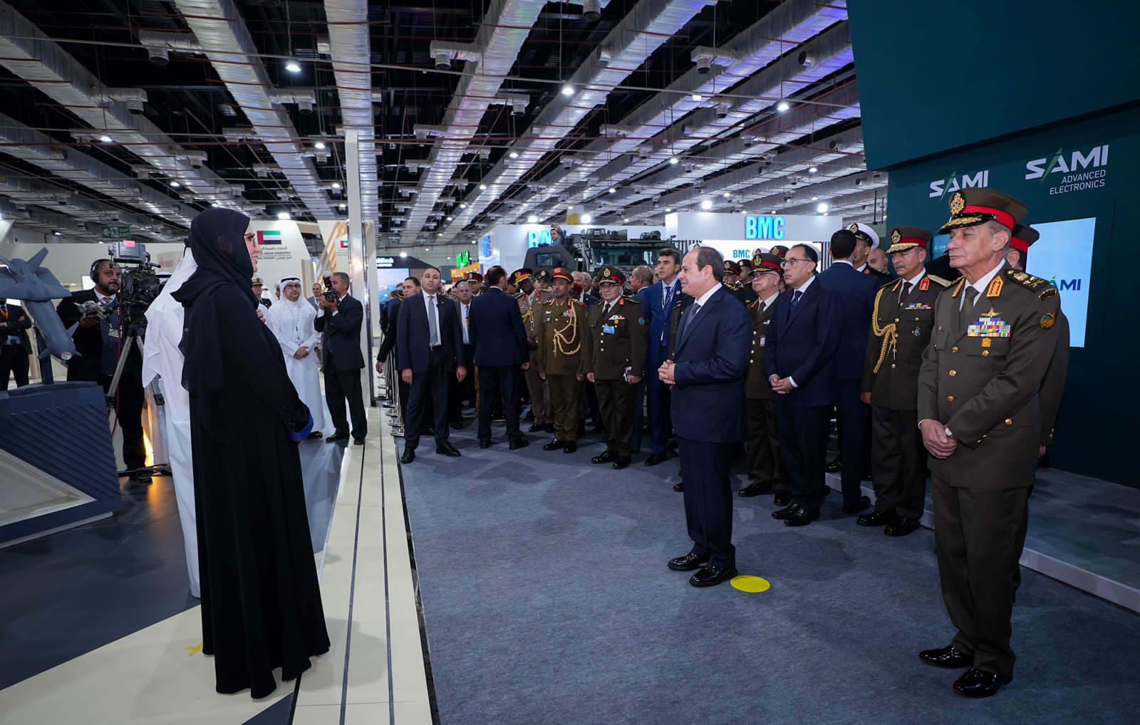 السيسي يشهد افتتاح معرض إيديكس 2023
