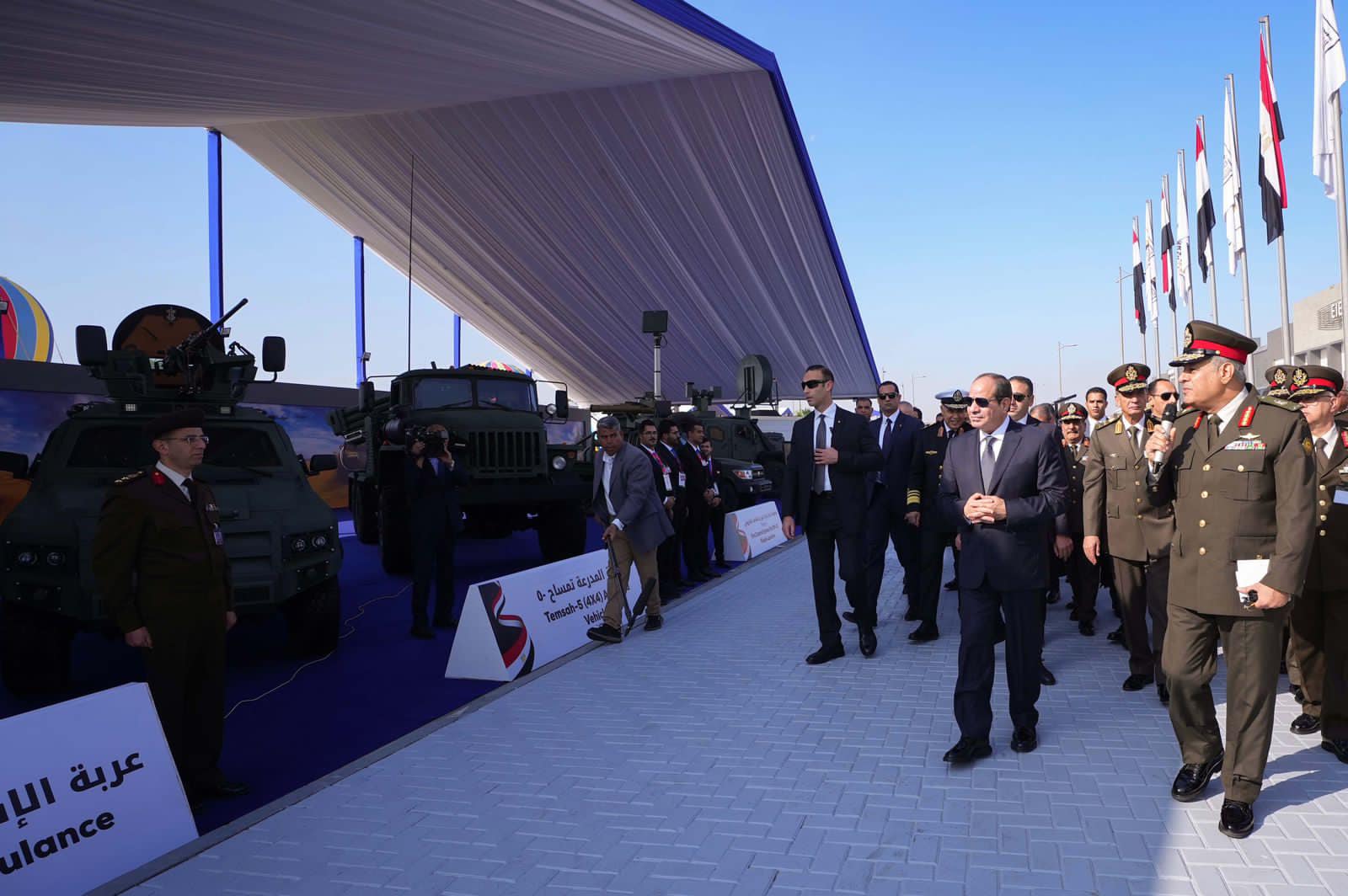 السيسي يشهد افتتاح معرض إيديكس 2023