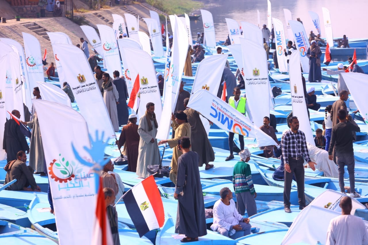 القباج تزور محافظة الأقصر وتستكمل مسيرة دعم صغار الصيادين